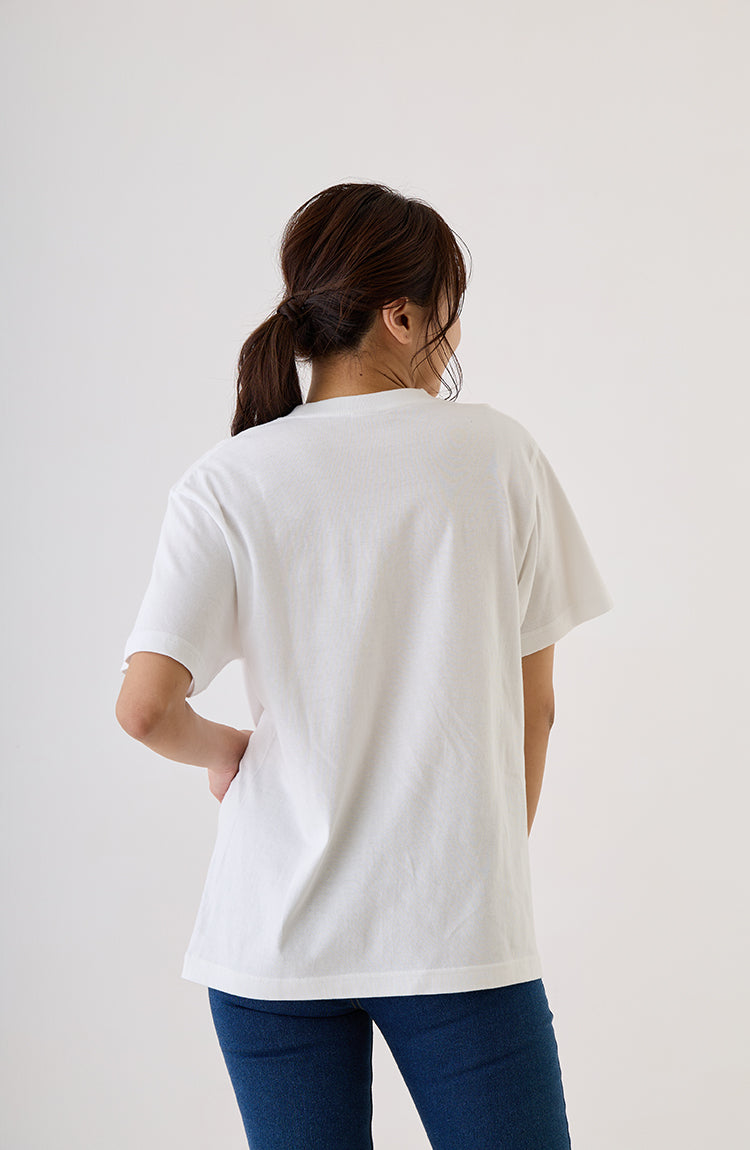 恐竜はじめました Tシャツ Hello!バブ ホワイト