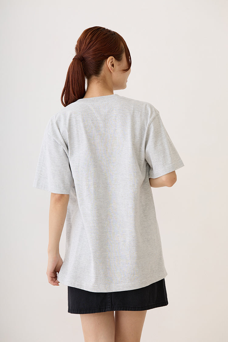 助六の日常 Tシャツ ぎゅうぎゅう アッシュ