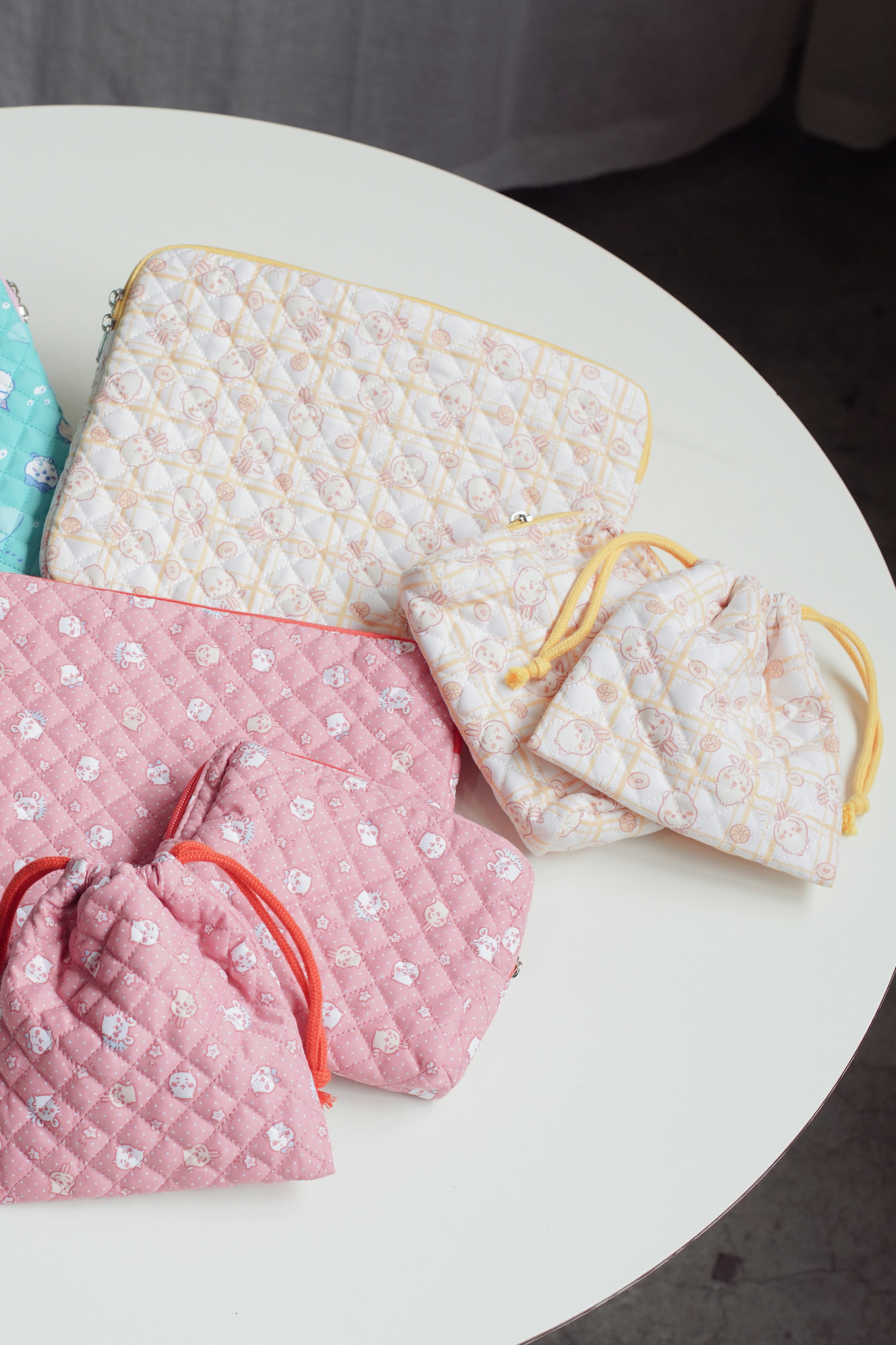 【2BUY10%OFF対象商品】ちいかわ マルチケース ドーナッツ イエロー