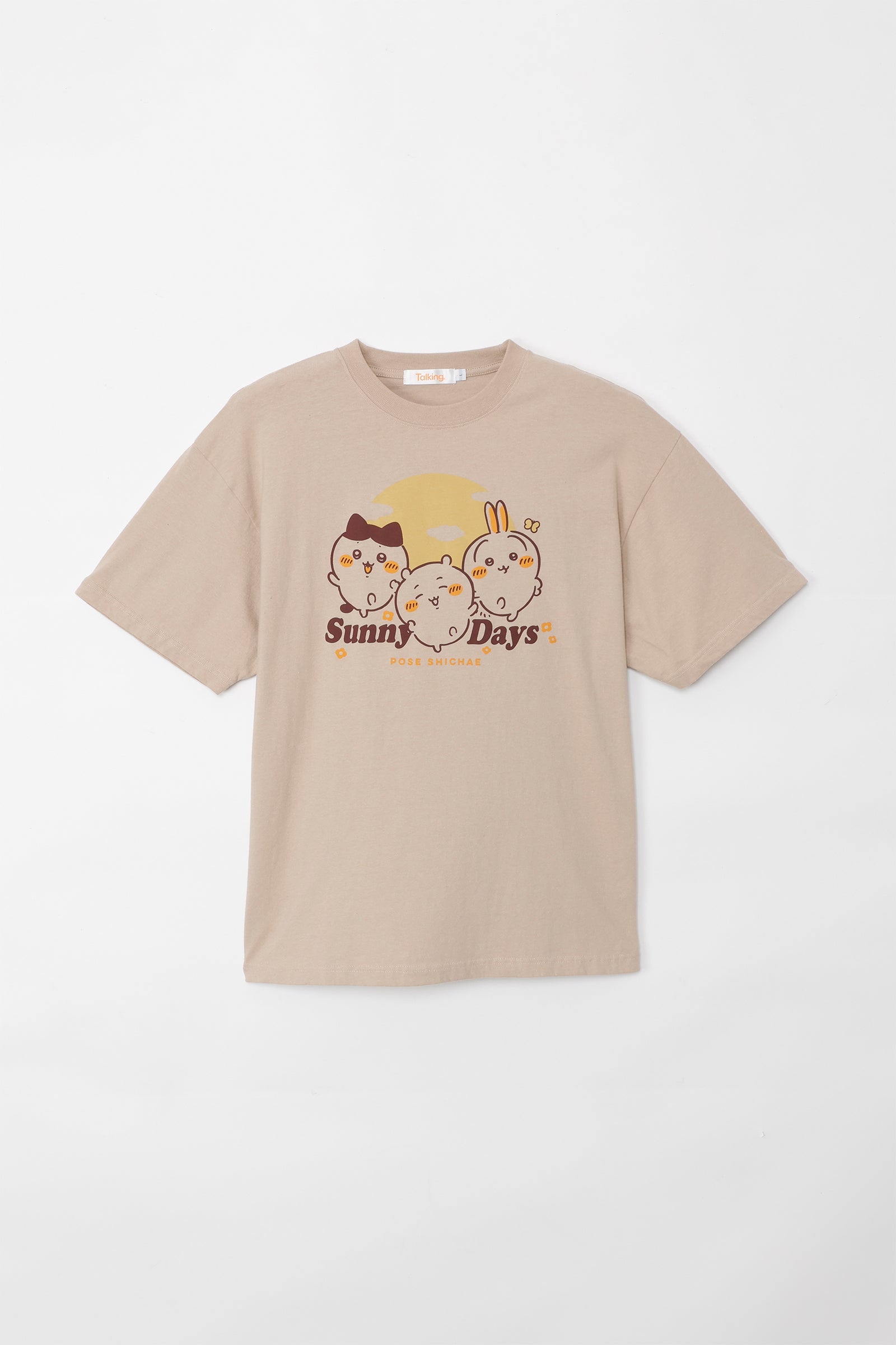ちいかわ Tシャツ Sunny Days サンドベージュ