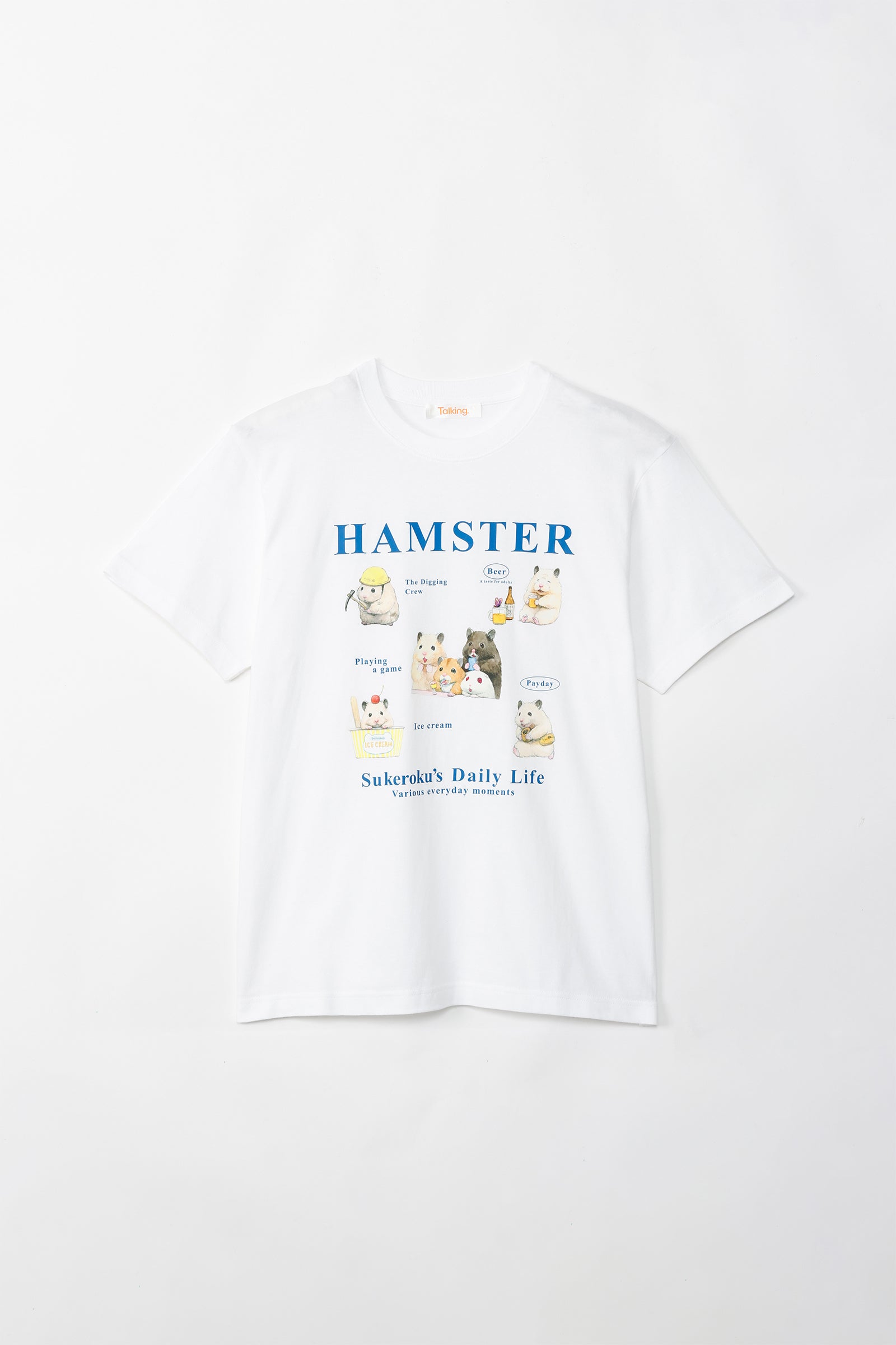 助六の日常 Tシャツ さまざまな日常 ホワイト