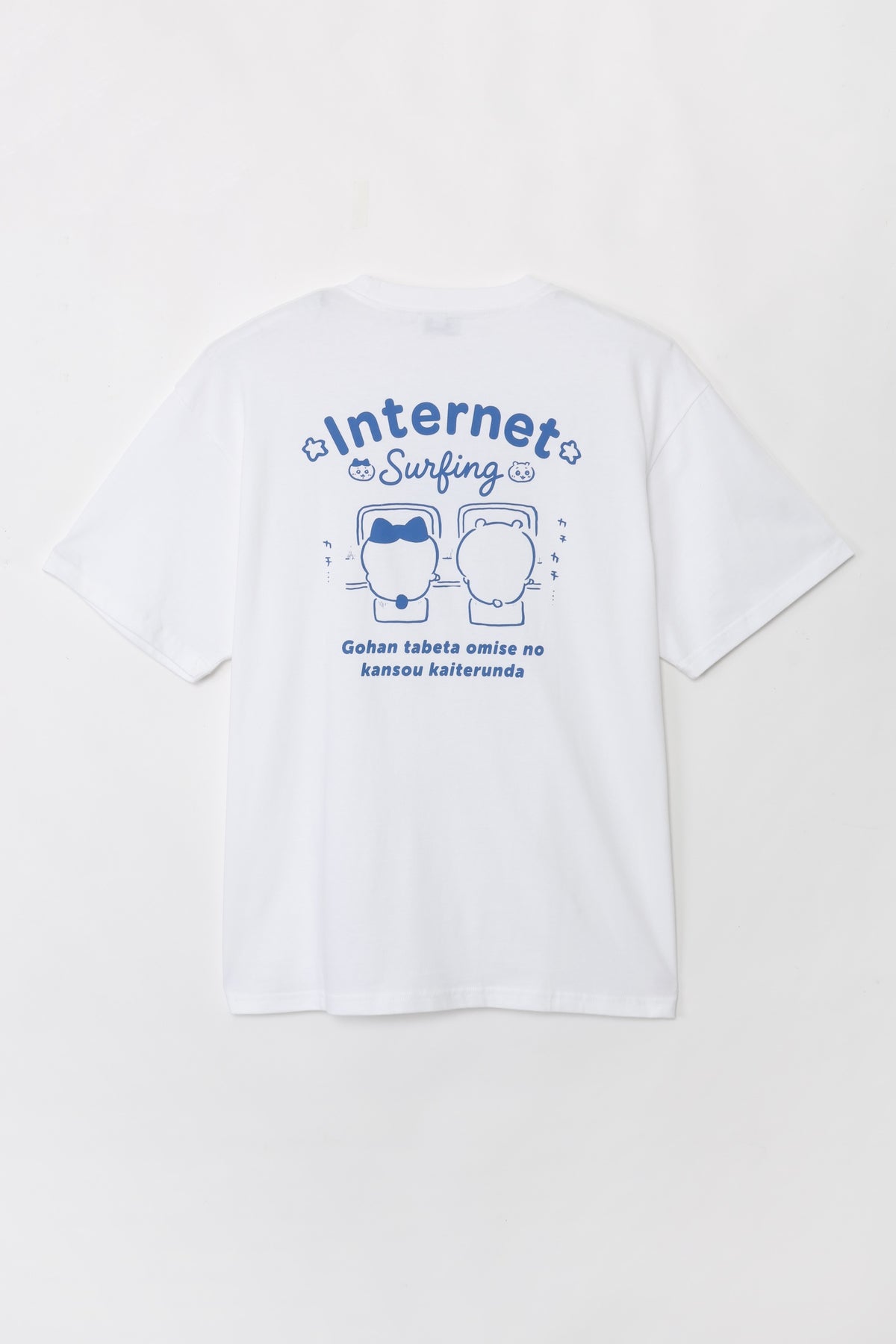 ちいかわ Tシャツ パスタライ助 ホワイト