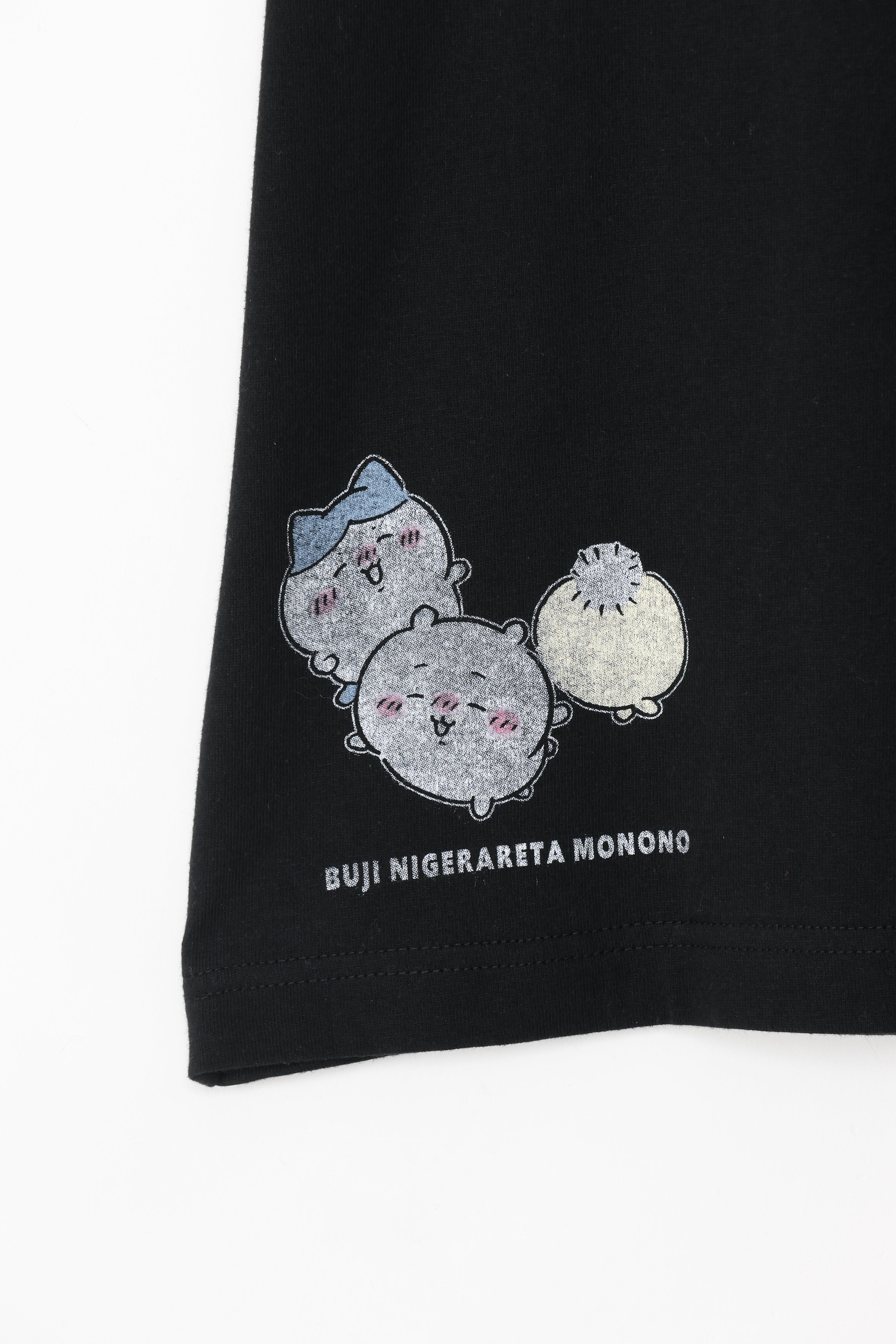 ちいかわ Tシャツ KNUCKLE DUSTER ブラック