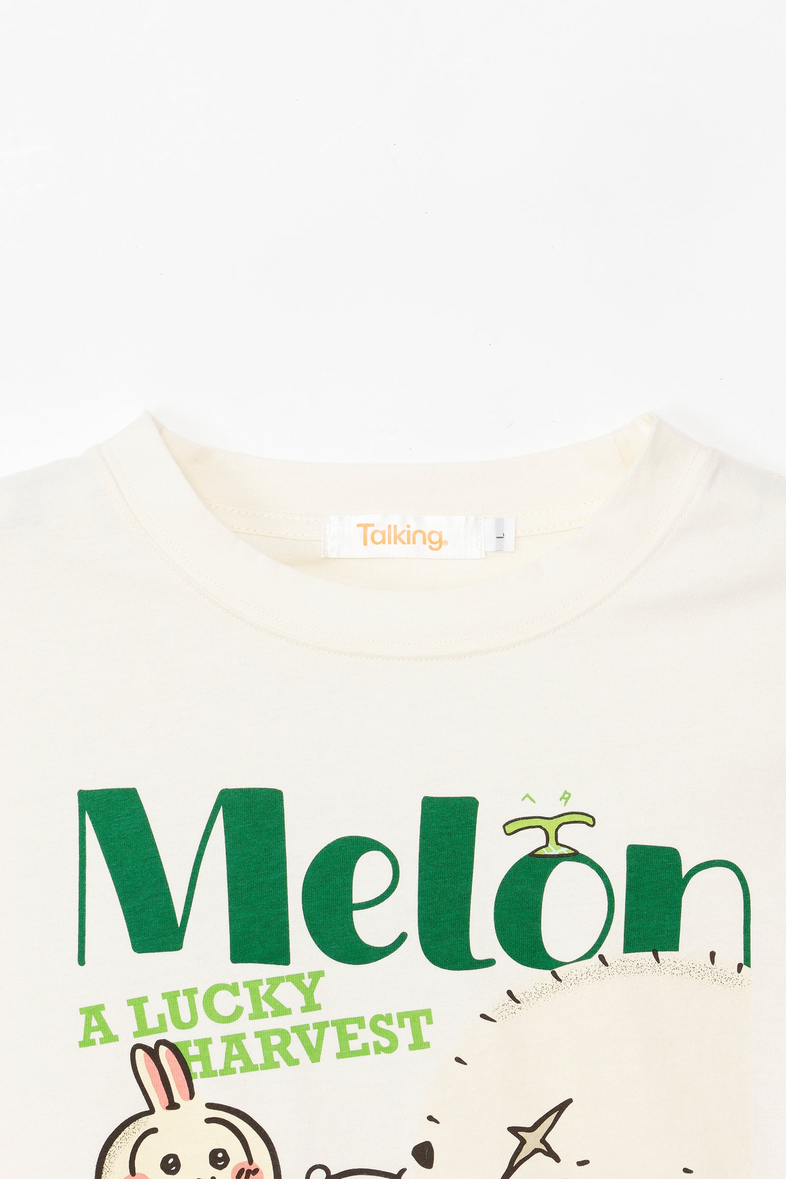 ちいかわ Tシャツ メロン クリーム