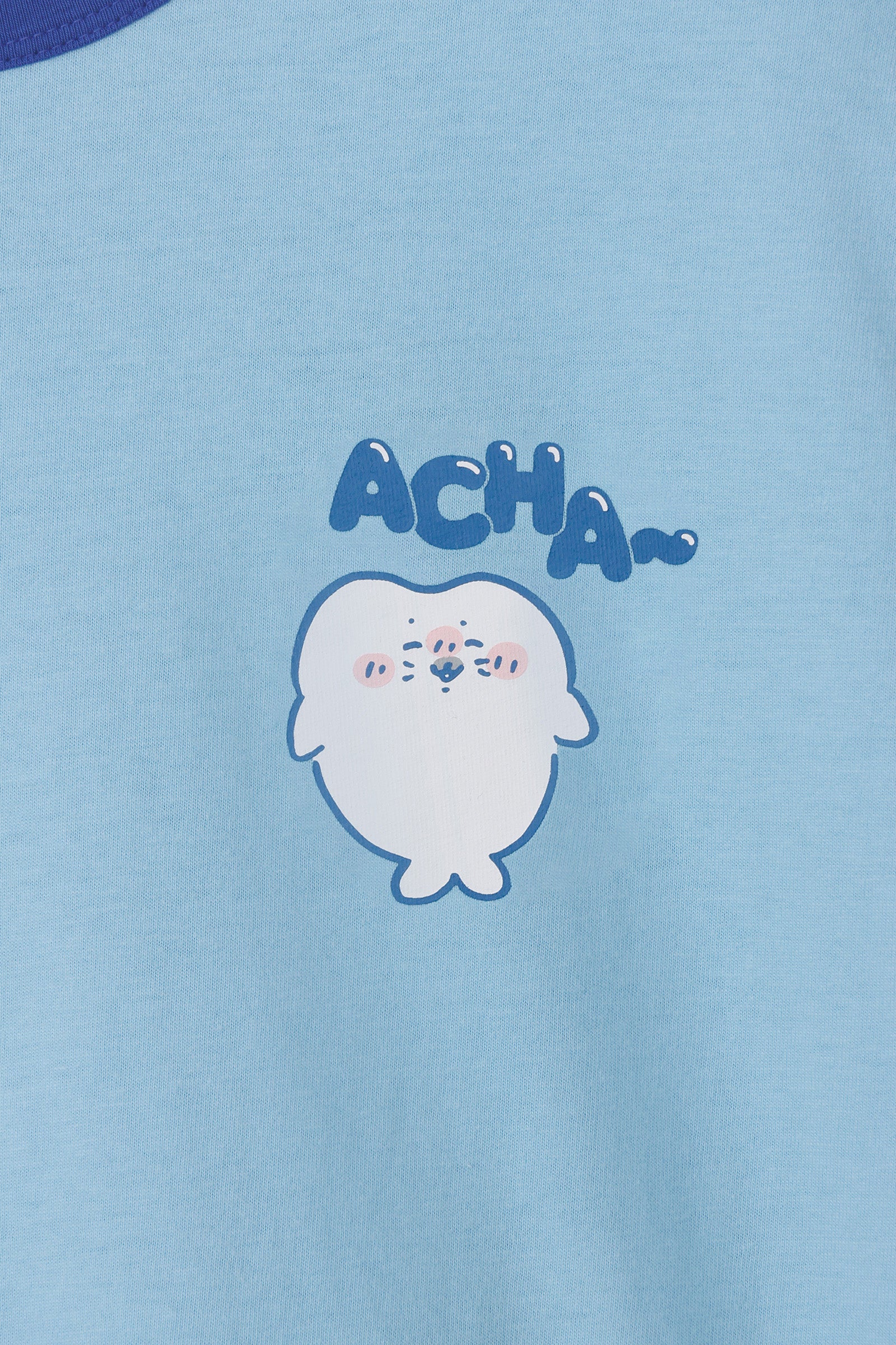 ナガノキャラクターズ Tシャツ カンッ ブルー