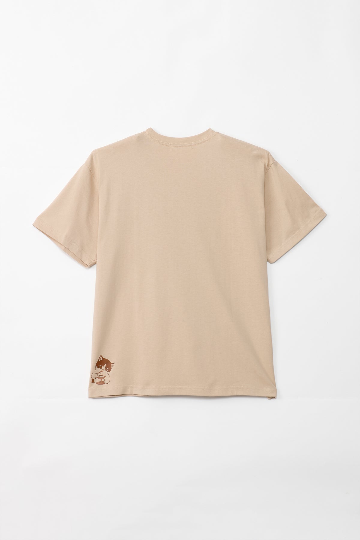 mofusand Tシャツ 喫茶モフサンド ナチュラル