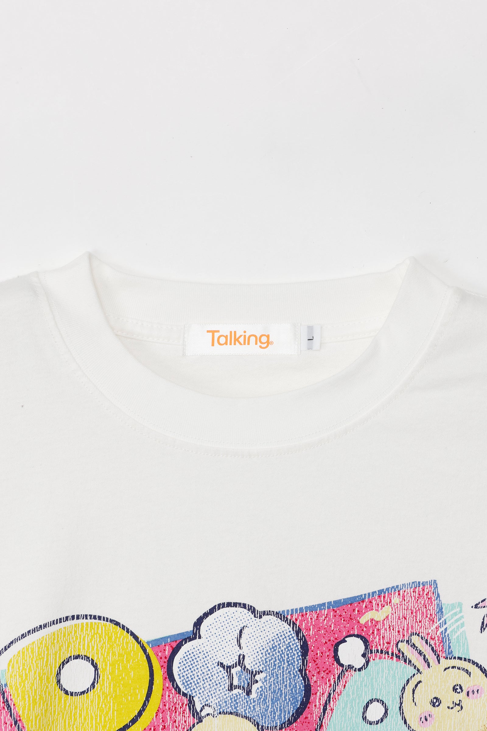 ちいかわ Tシャツ POPCORN オフ