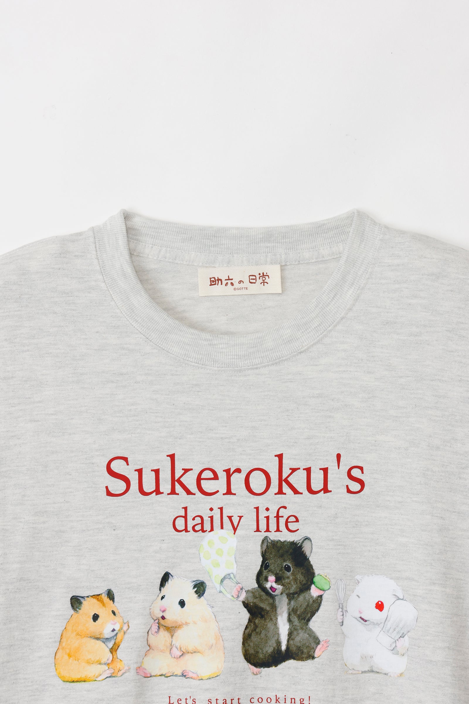 助六の日常 Tシャツ クッキング オートミール