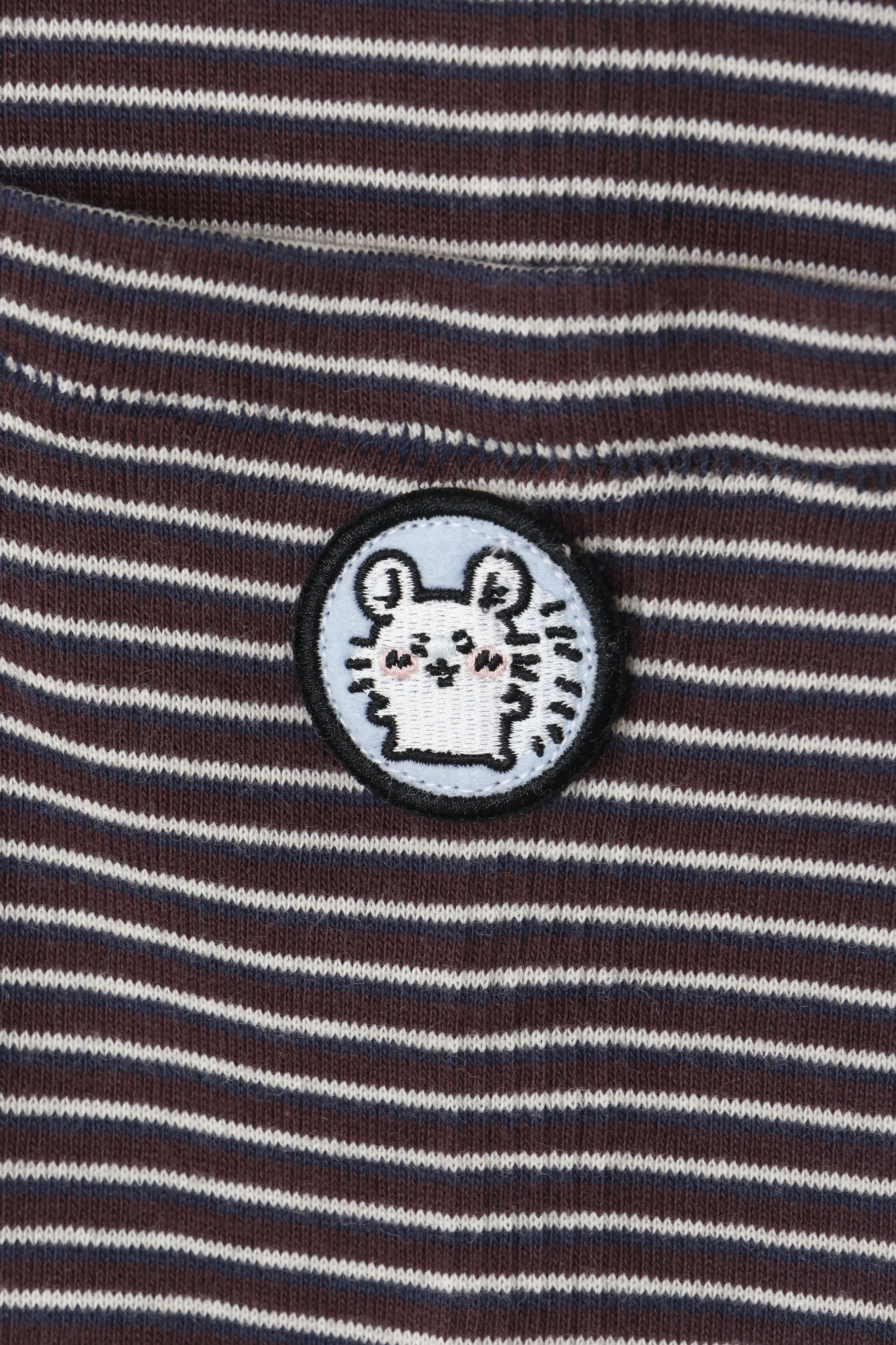 【2BUY10%OFF対象商品】ちいかわ ビッグシルエットポケットTシャツ Robert P.Miller×Talking モモンガ COFFEE