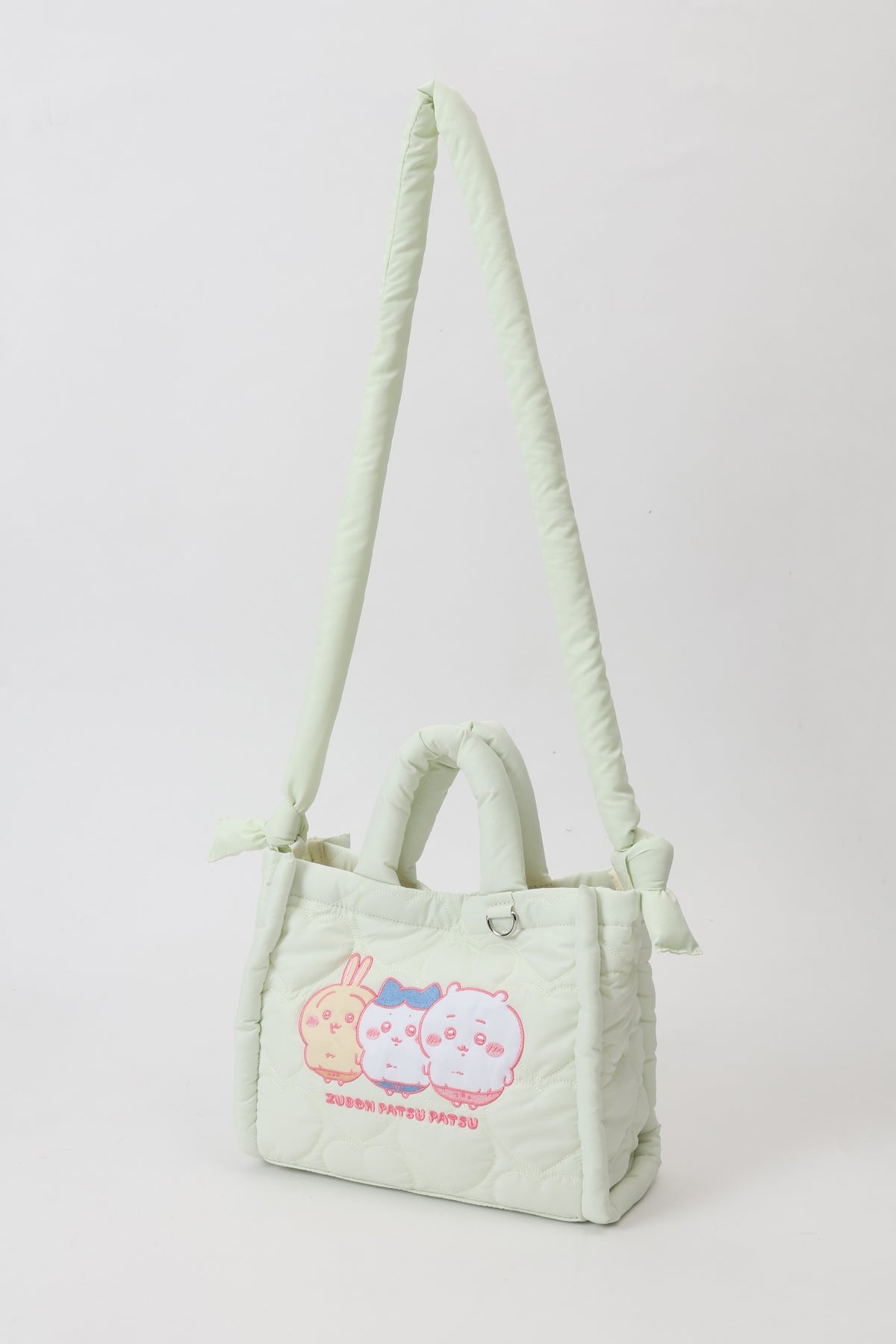 ちいかわ パフィーショルダーバッグ ズボンパツパツ クリーム ONE