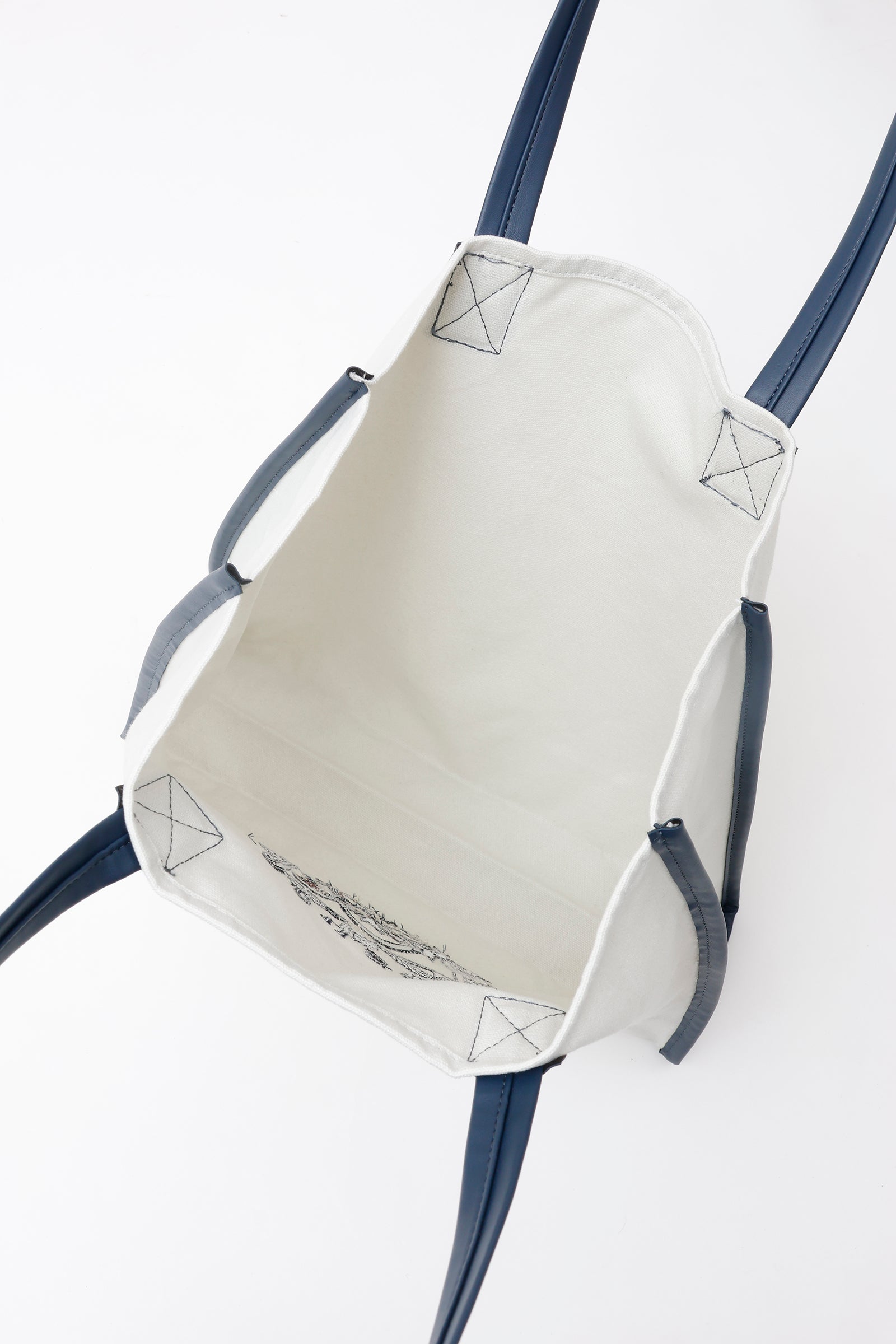 【2BUY10%OFF対象商品】mofusand トートバッグ カレッジ風さめにゃん グレー