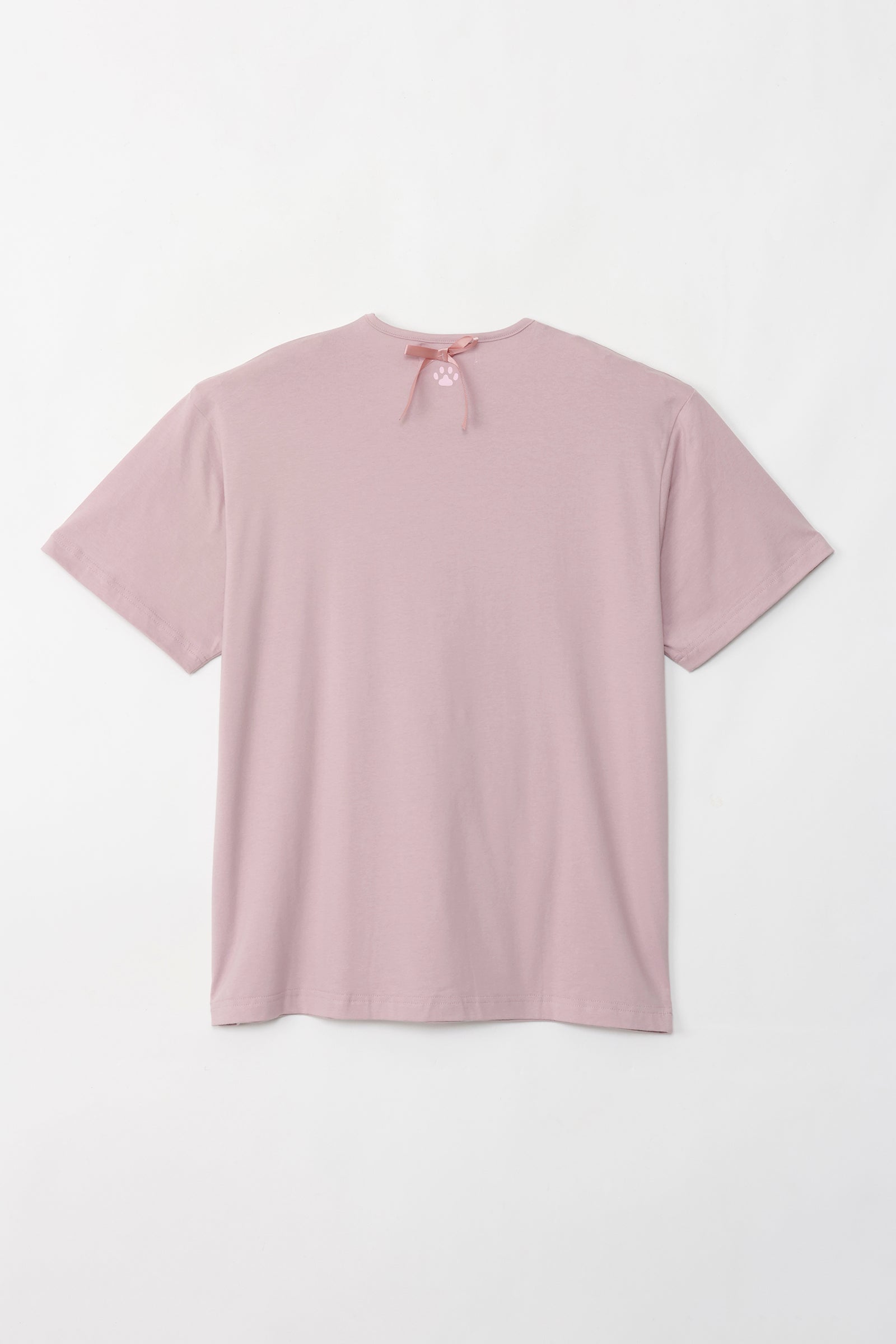 【2BUY10%OFF対象商品】mofusand バレエコア Tシャツ ももりぼにゃん ピンク