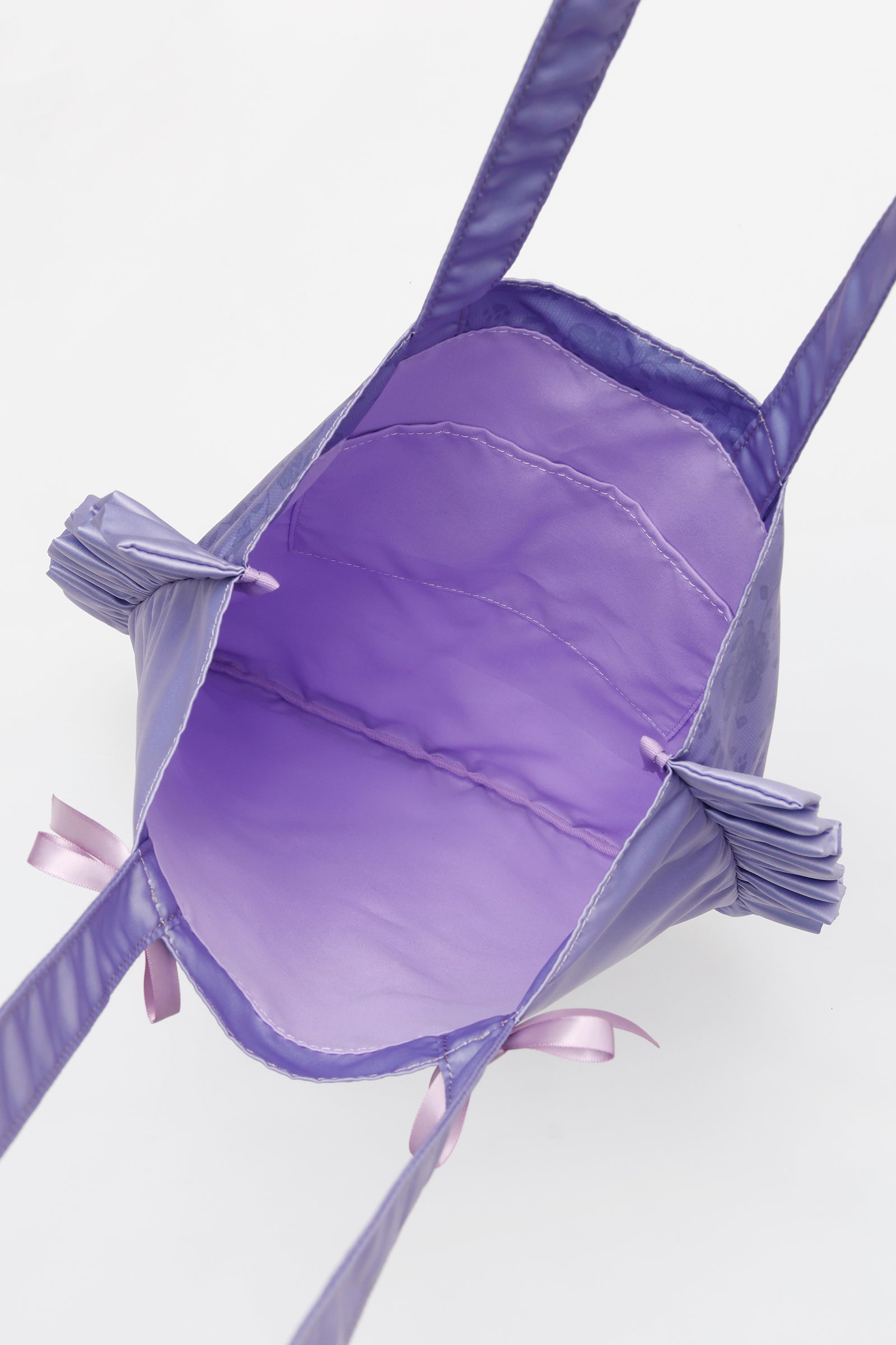 【2BUY10%OFF対象商品】mofusand バレエコア トートバッグ ラベりぼにゃん パープル