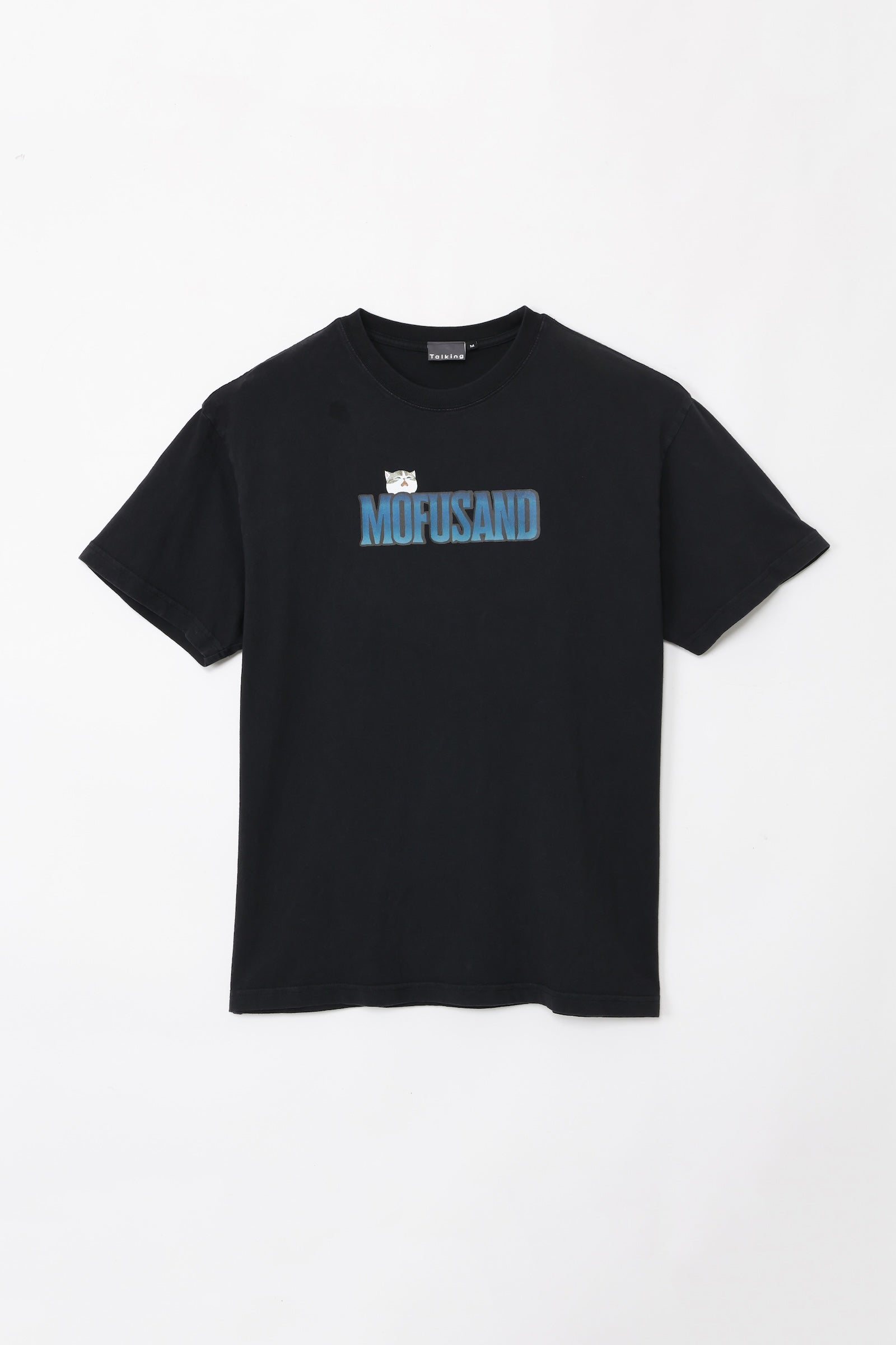 【先行販売】mofusand Tシャツ ホラーサメにゃん ブラック