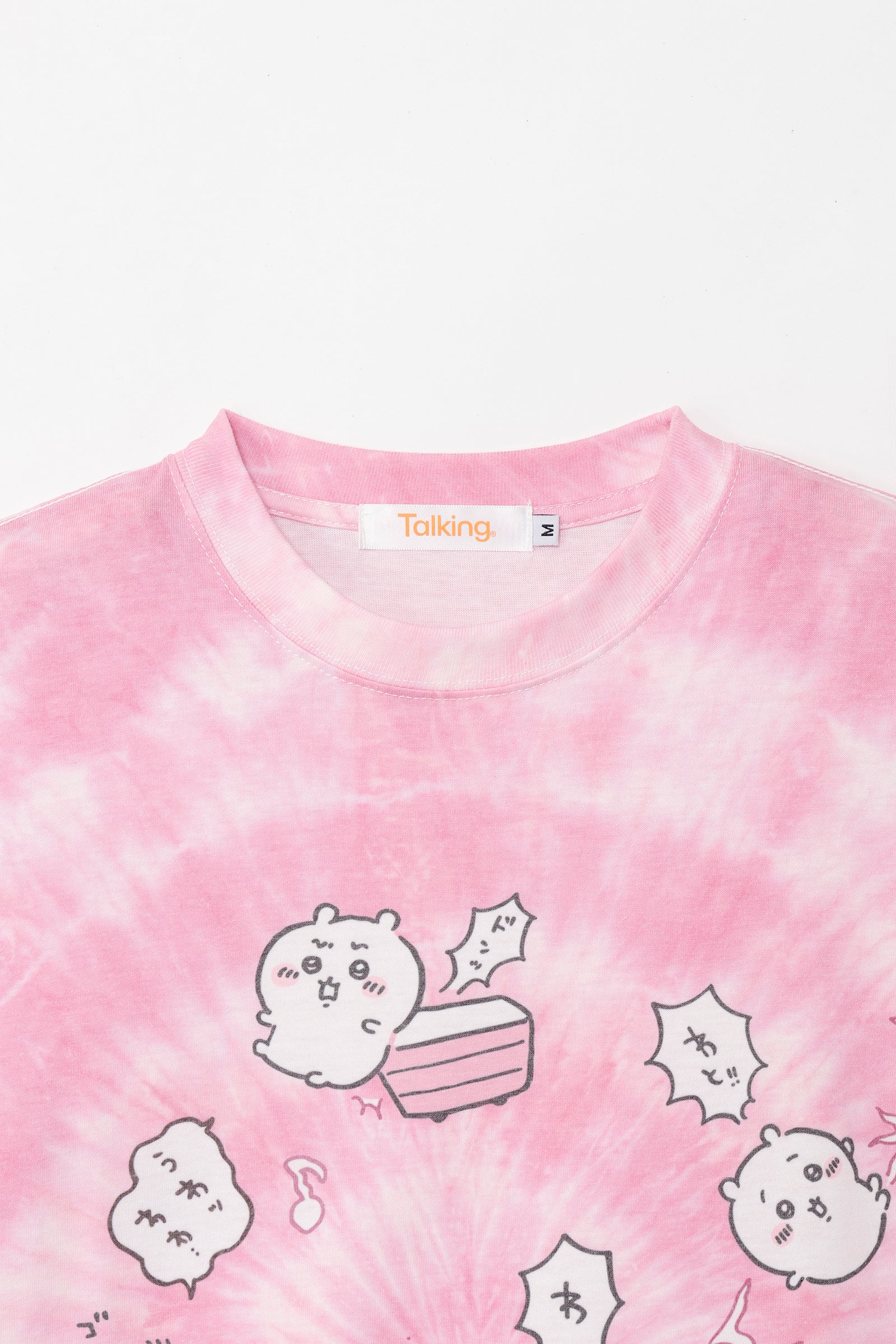 ちいかわ Tシャツ タイダイ ループ ピンク
