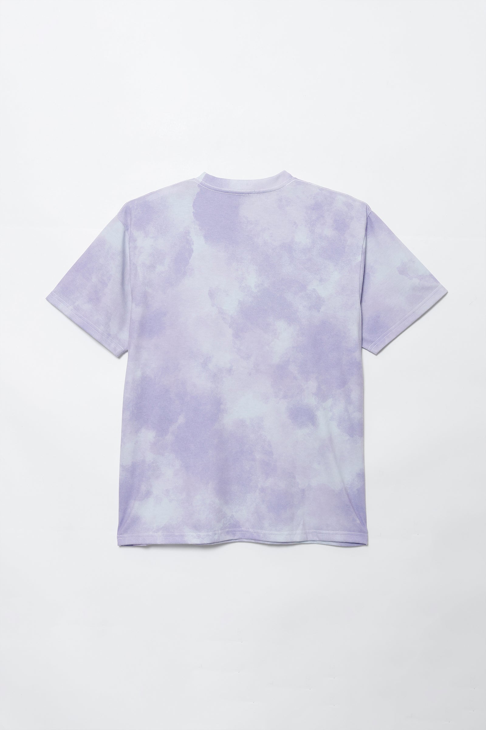【7月中旬以降お届け】mofusand Tシャツ MEOW’N’ROLL パープル