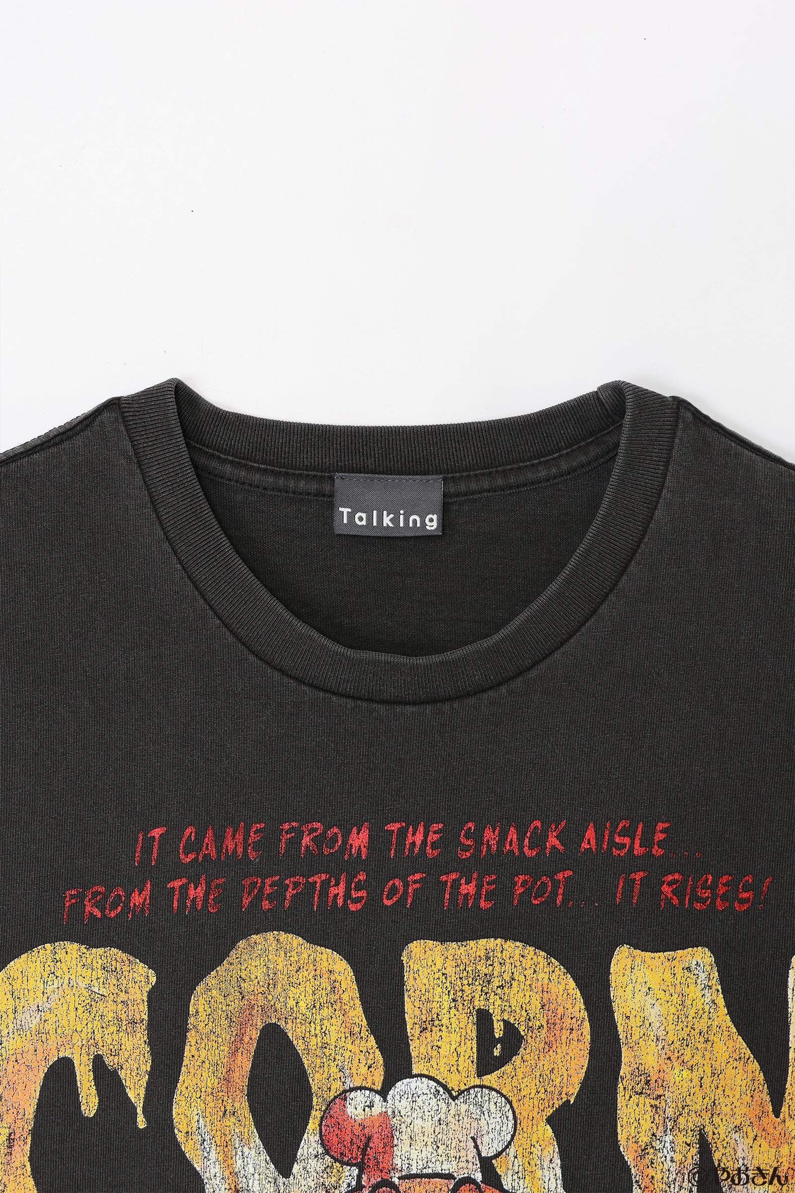 【先行販売】うまい棒 Tシャツ コーンポタージュ スミクロ