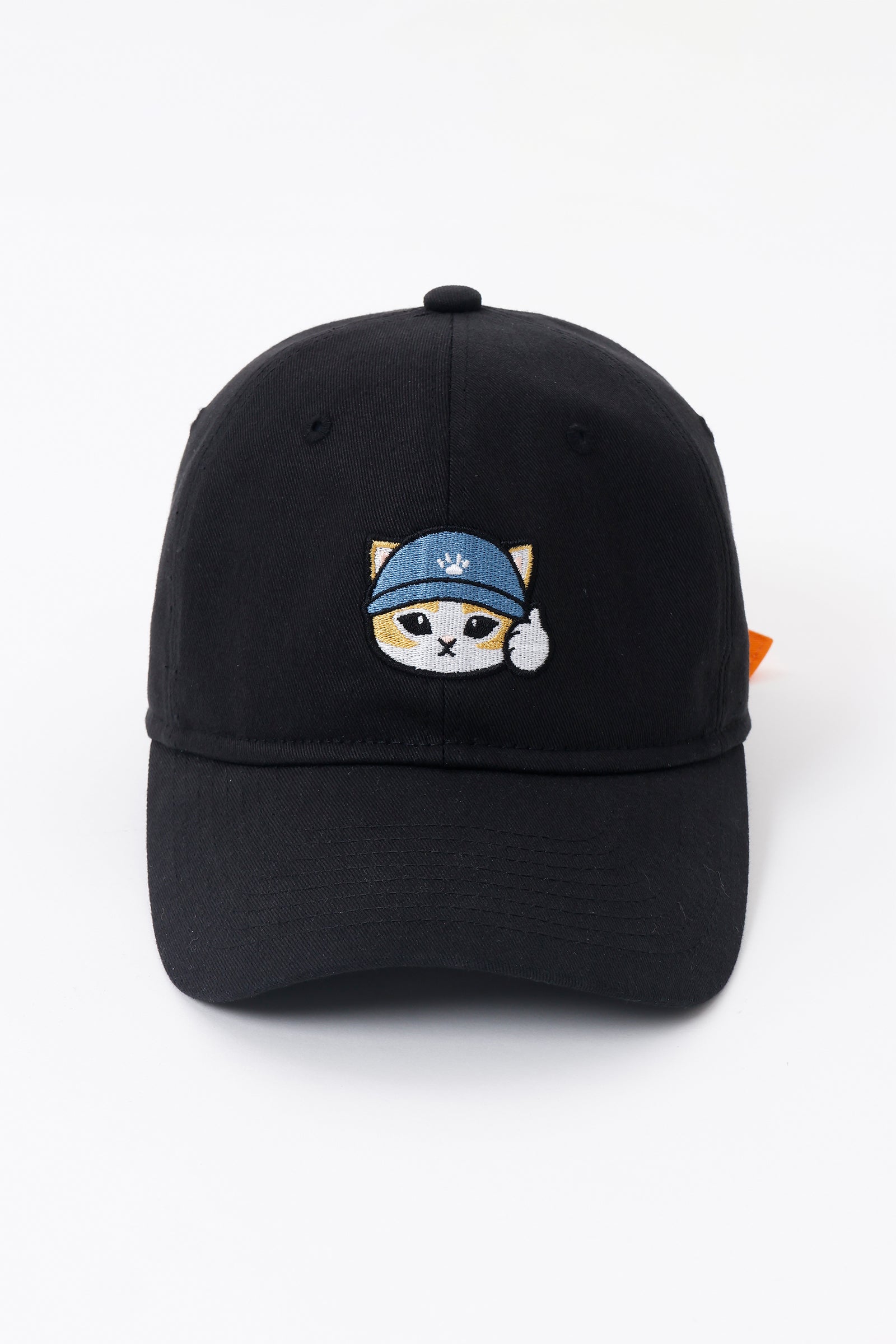 【2BUY10%OFF対象商品】mofusand キャップ ニャント！引越センター グッドワークにゃ ブラック ONE