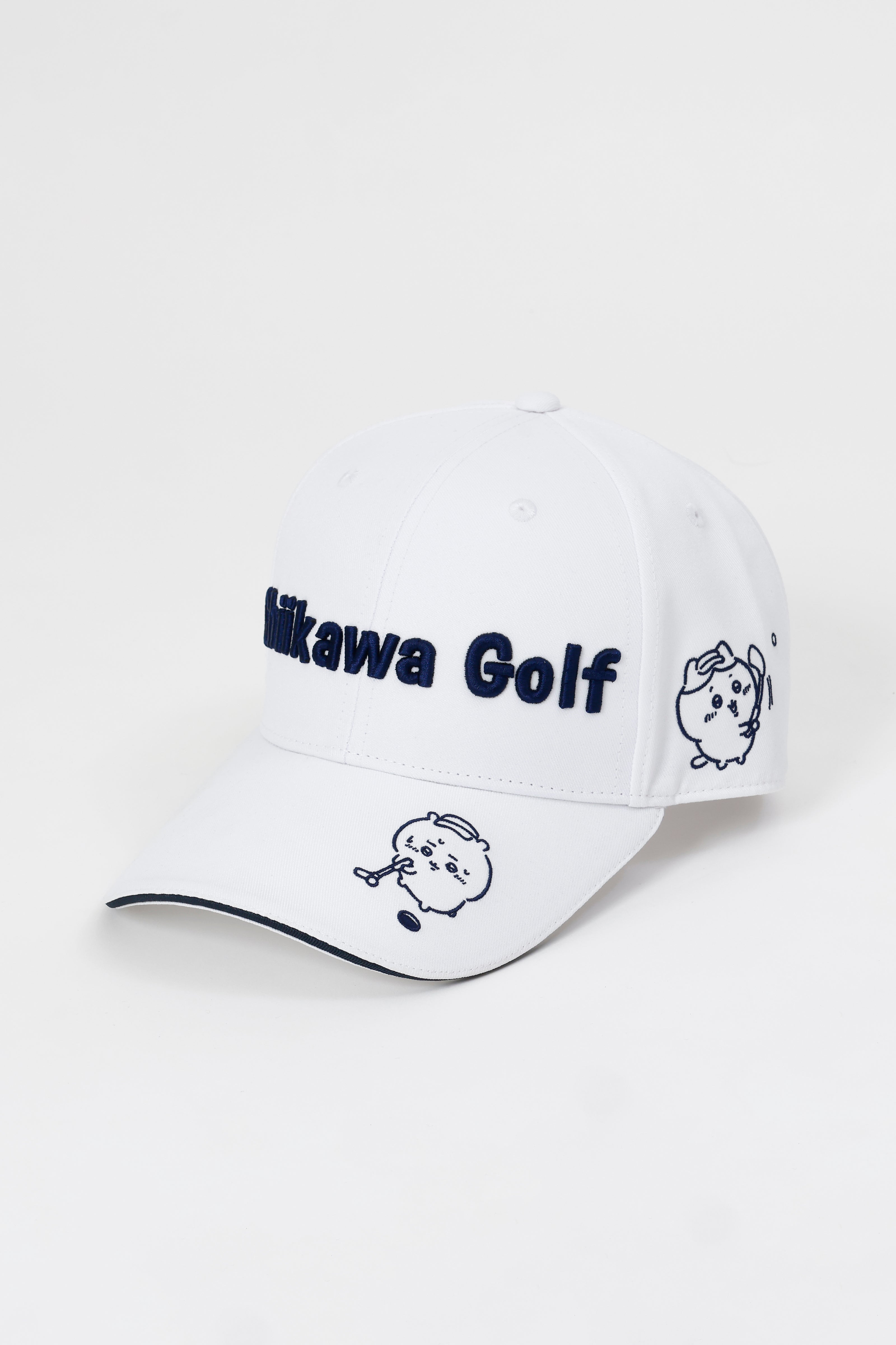 【2BUY10%OFF対象商品】ちいかわGOLF CAP パター ホワイト
