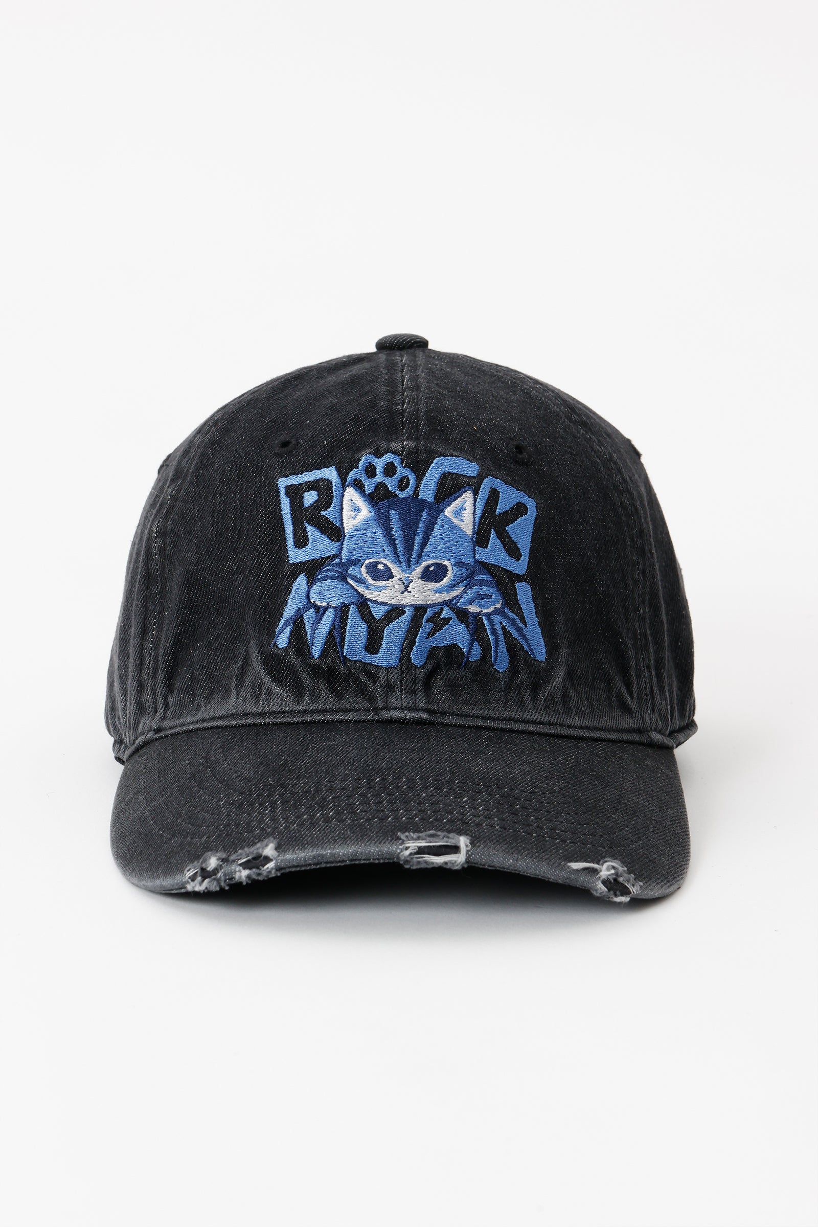 mofusand  キャップ ROCKNYAN ブラック