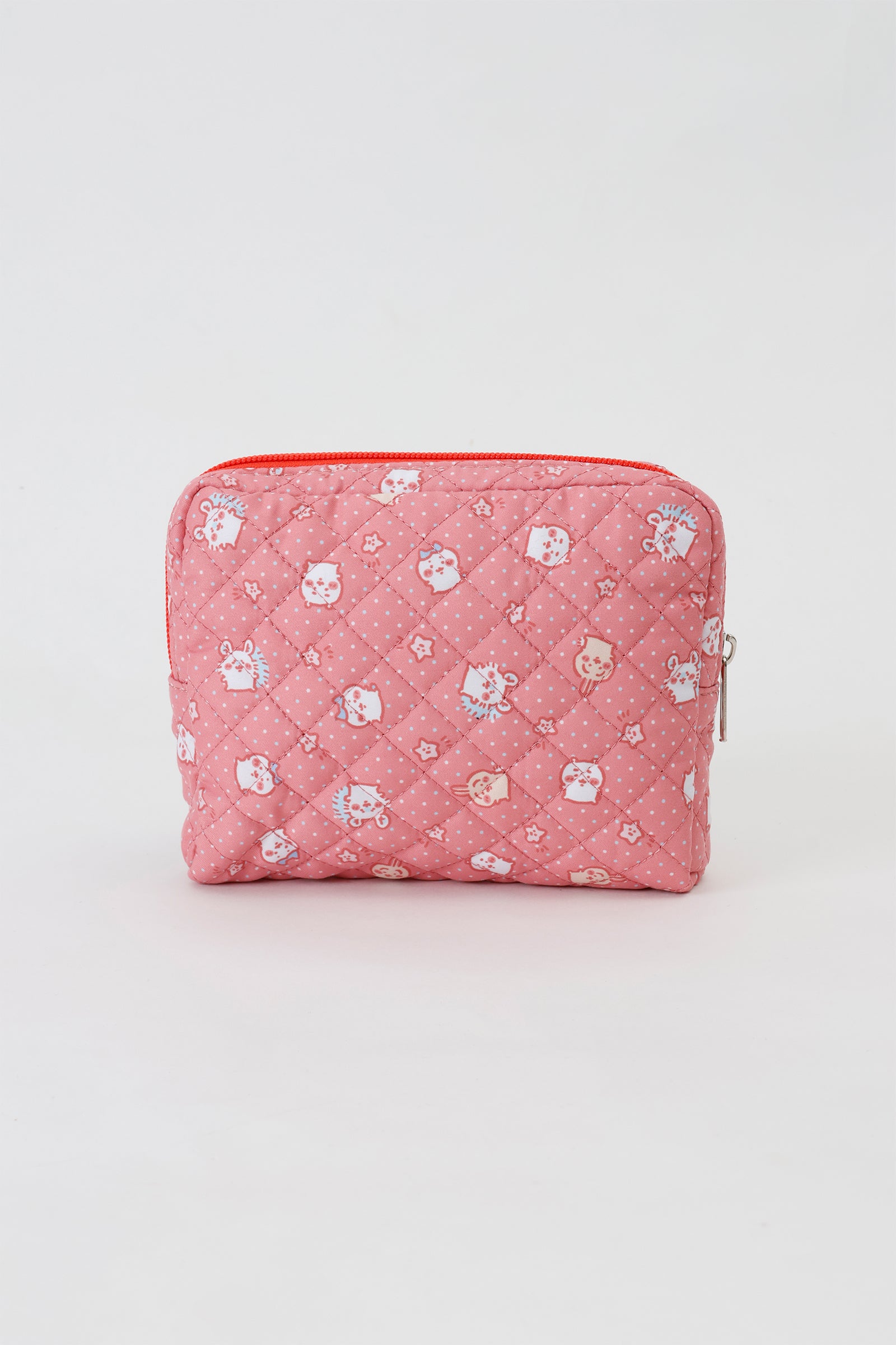 【2BUY10%OFF対象商品】ちいかわ ポーチ 小さいの レッド