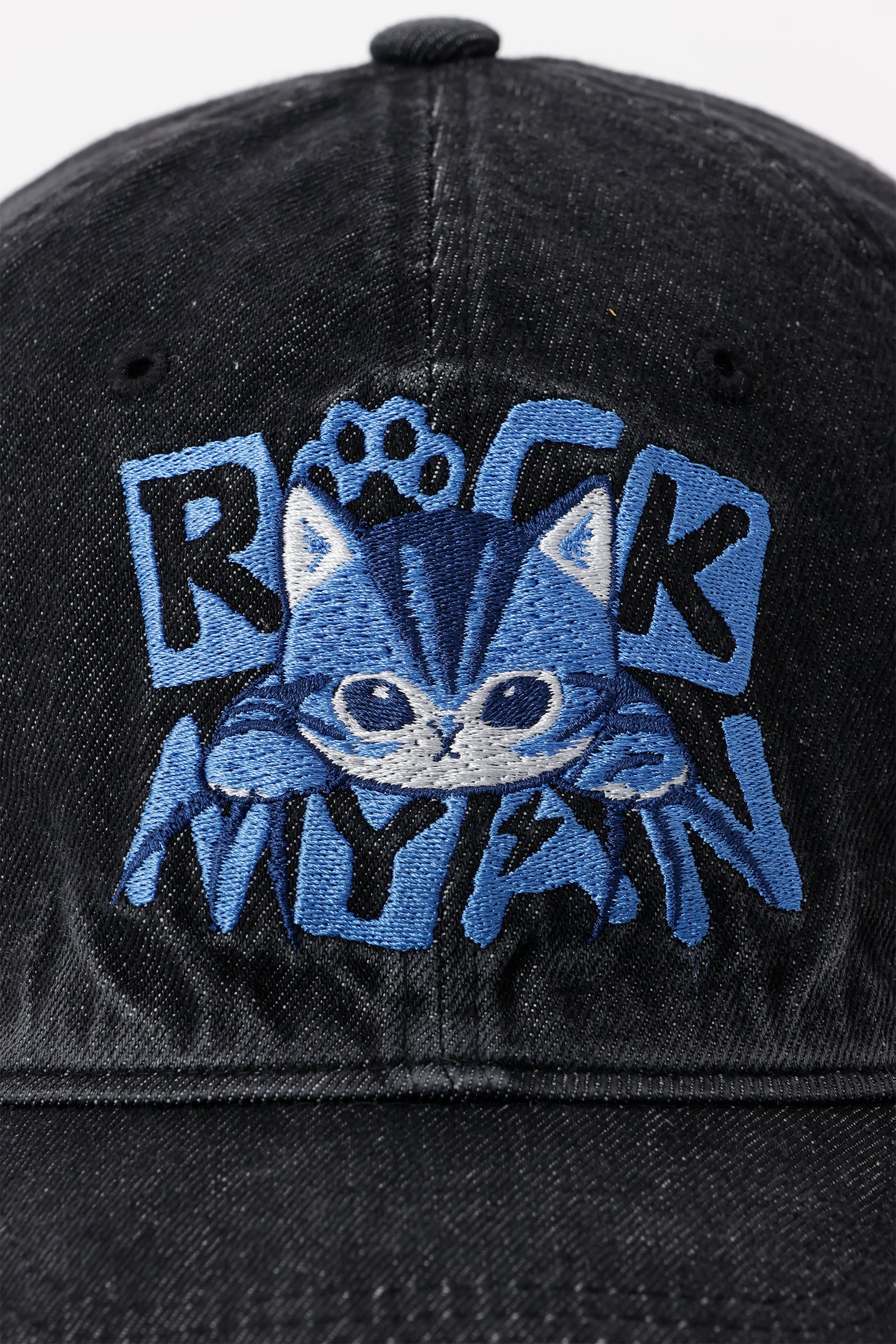 mofusand  キャップ ROCKNYAN ブラック