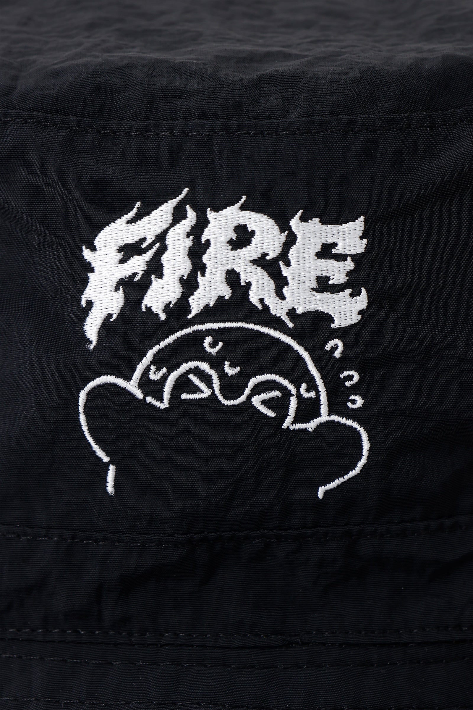 コウペンちゃん ナイロンハット FIRE ブラック