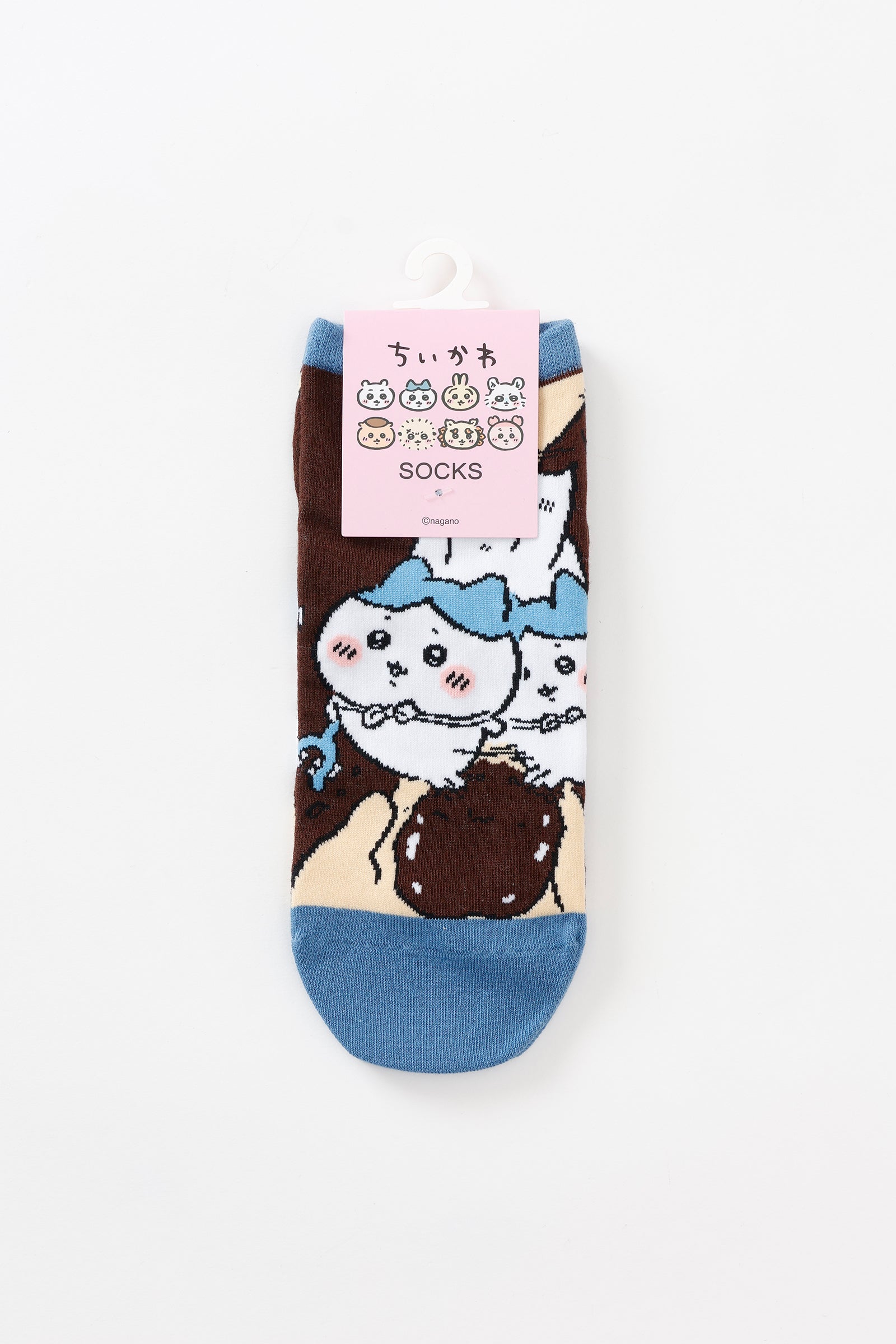 ちいかわ クルーソックス ハチワレ チップチャップ 23-25cm