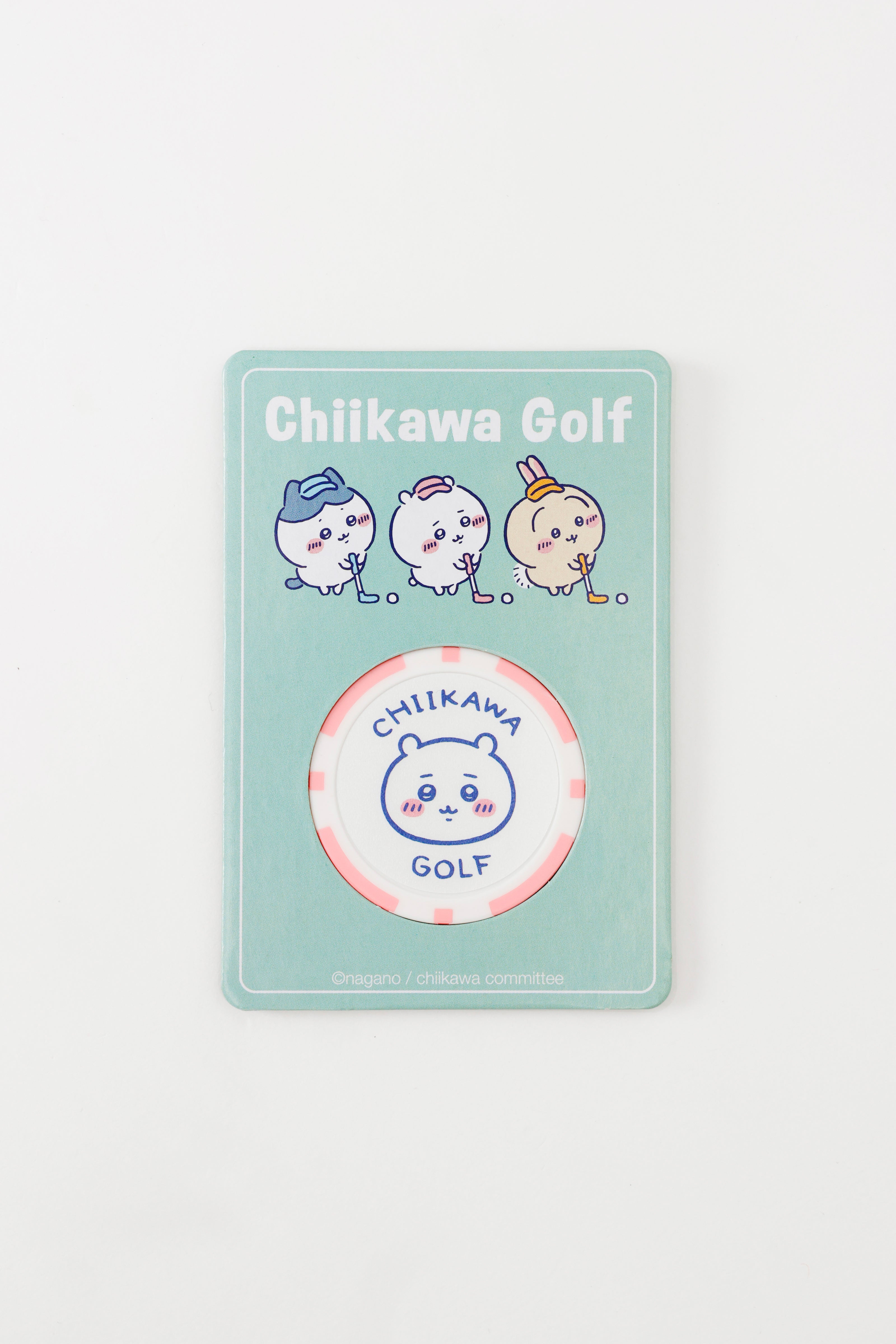 【2BUY10%OFF対象商品】ちいかわGOLF カジノマーカー ちいかわ