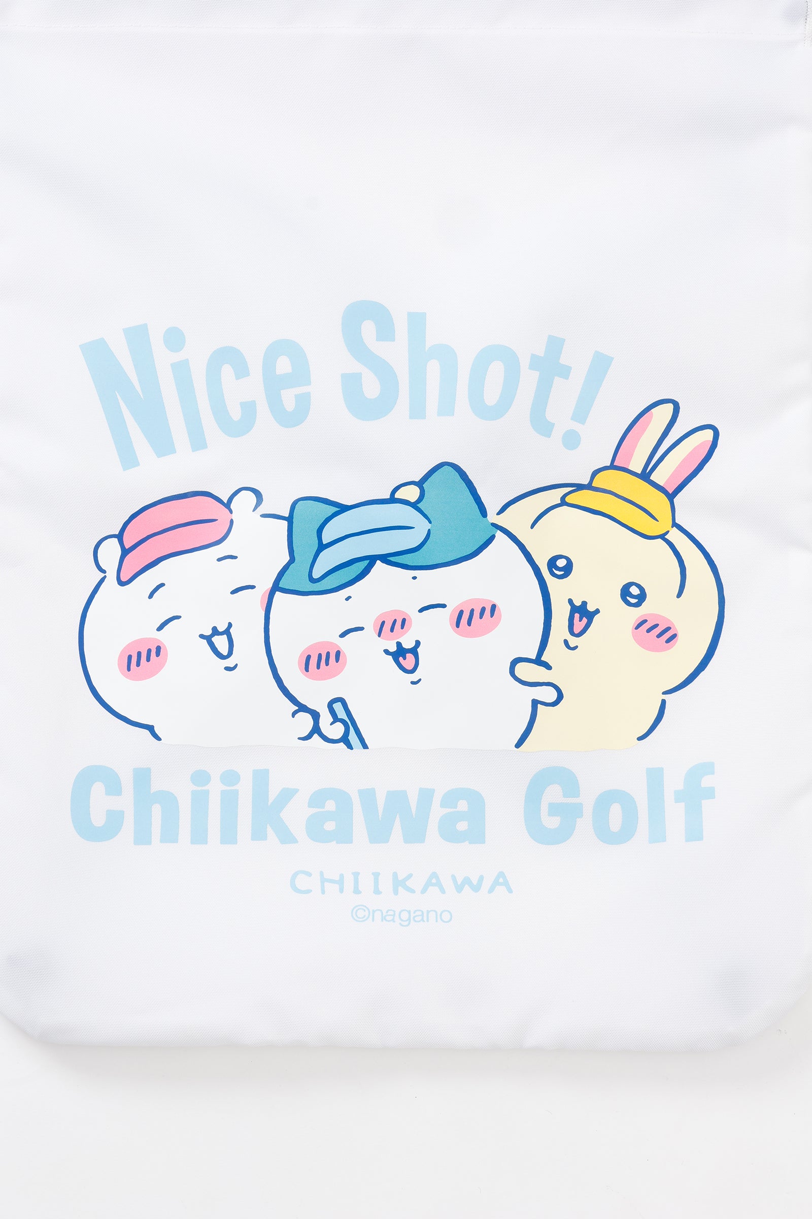 ちいかわGOLF  ナップザック  ナイスショット  ホワイト