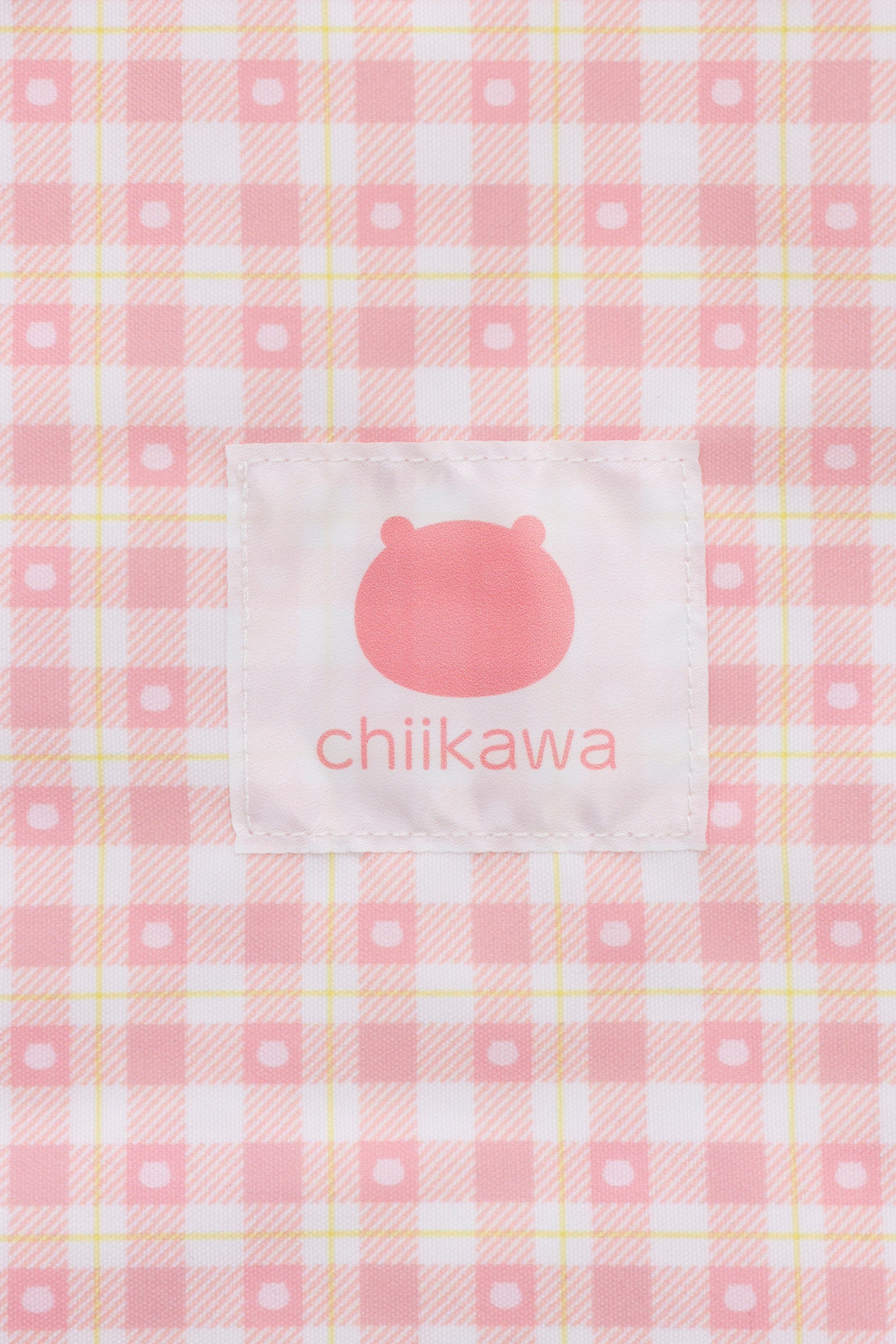 ちいかわ チェックシリーズ トートバッグ（チャーム付き） ちいかわ ピンク