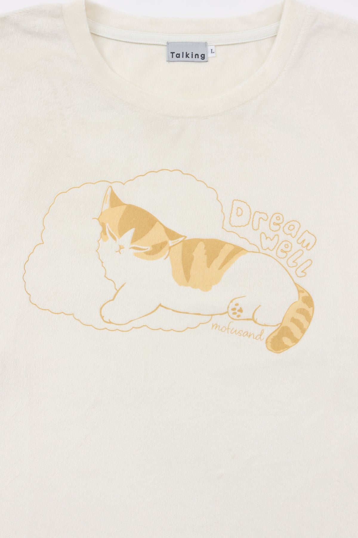 mofusand ルームウェアセットアップ Dream well ナチュラル