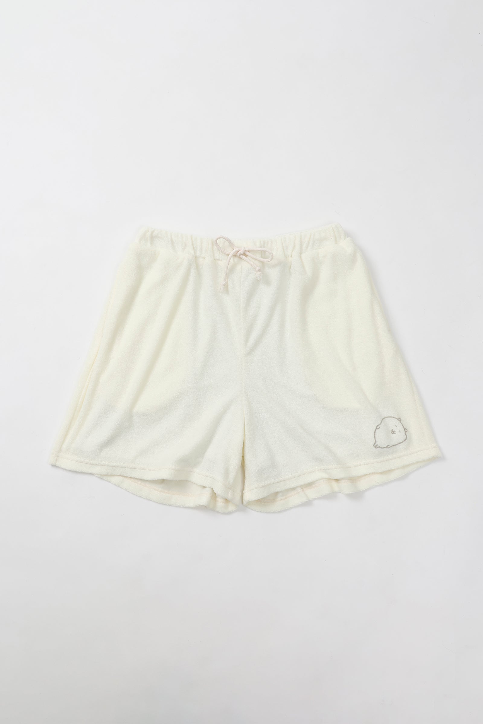 ナガノキャラクターズ ルームウェアセットアップ ねますか アイボリー