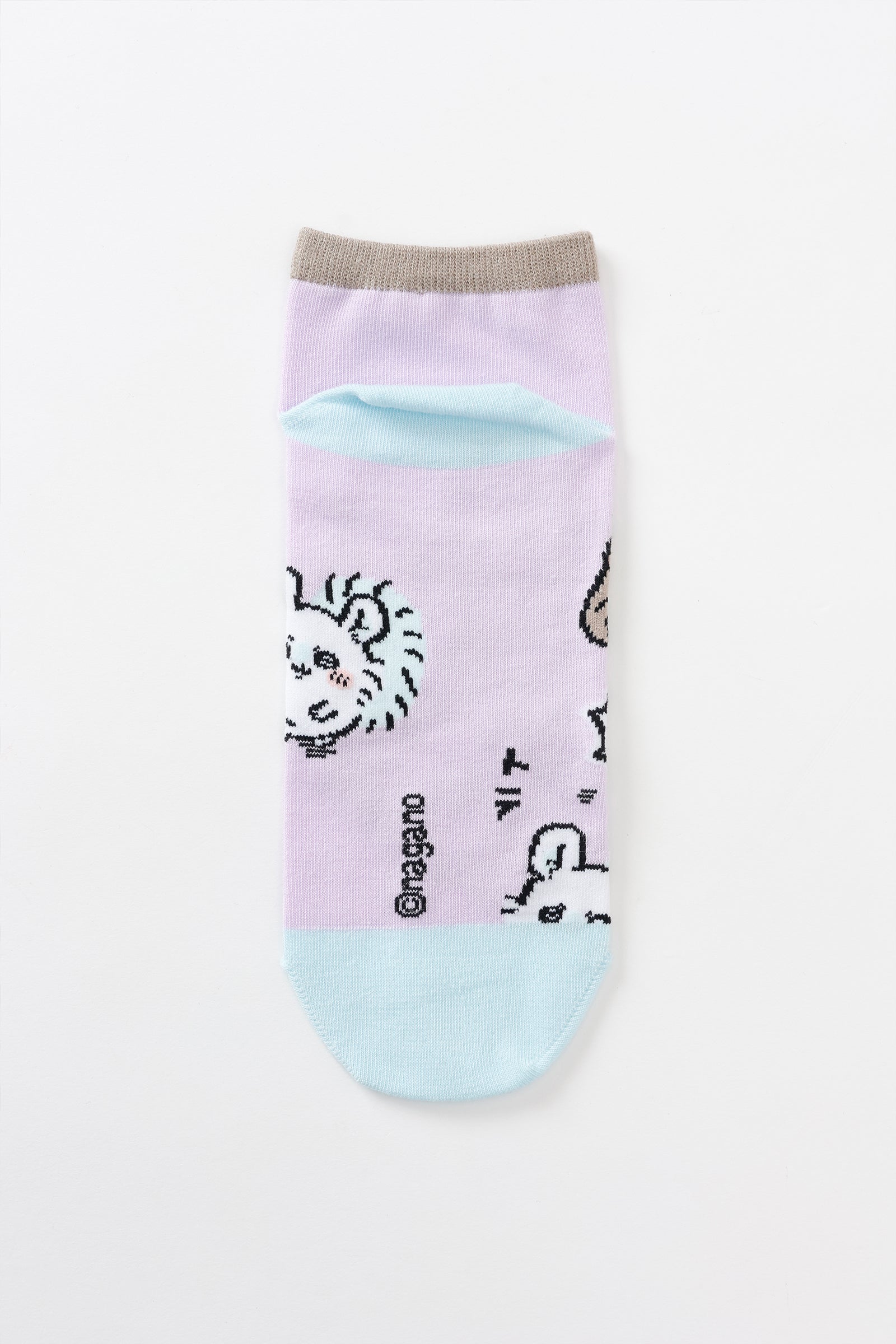 ちいかわ クルーソックス モモンガ＆鎧さん フミッ 23-25cm