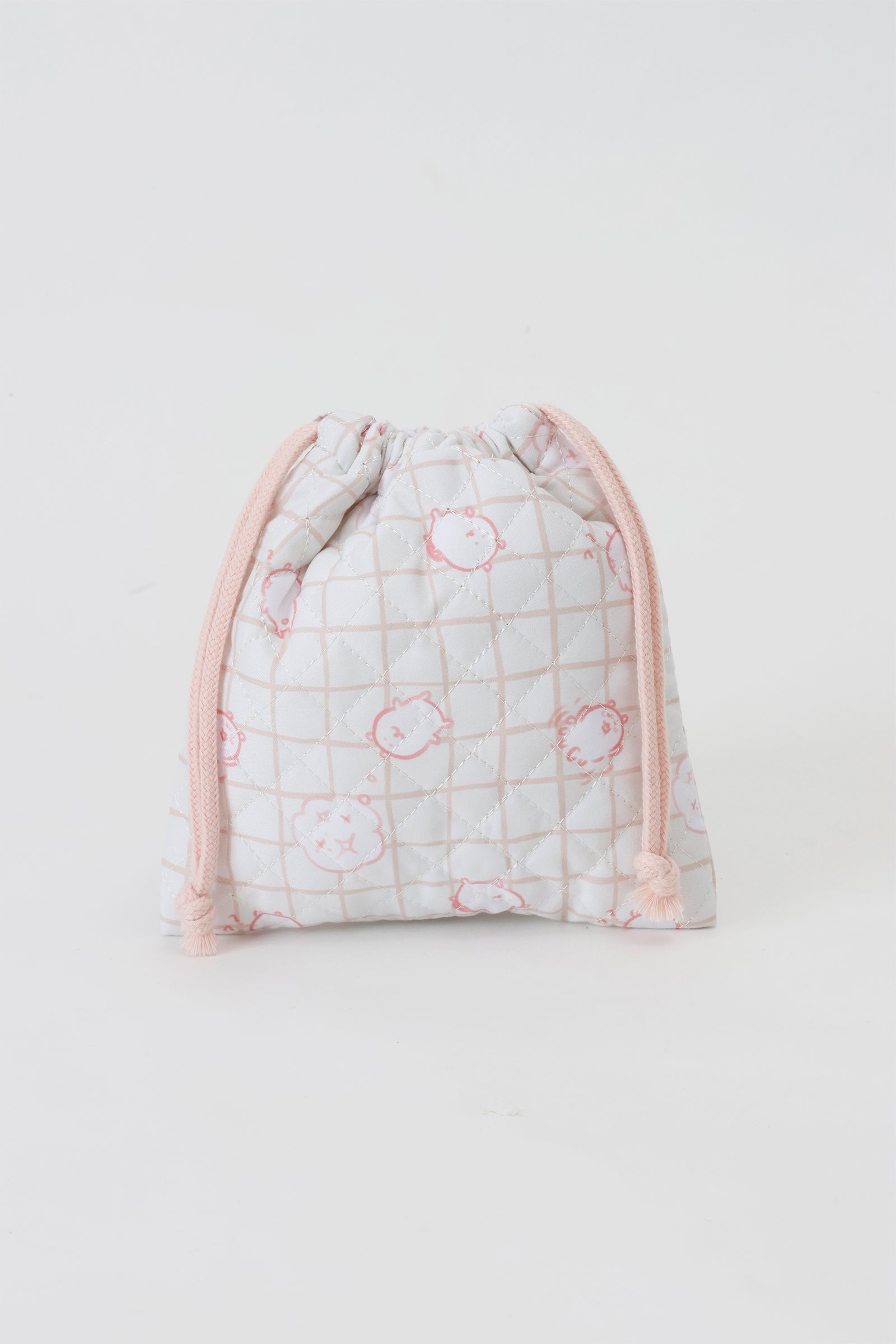 【2BUY10%OFF対象商品】ナガノキャラクターズ 巾着 旅の記憶 ベージュ