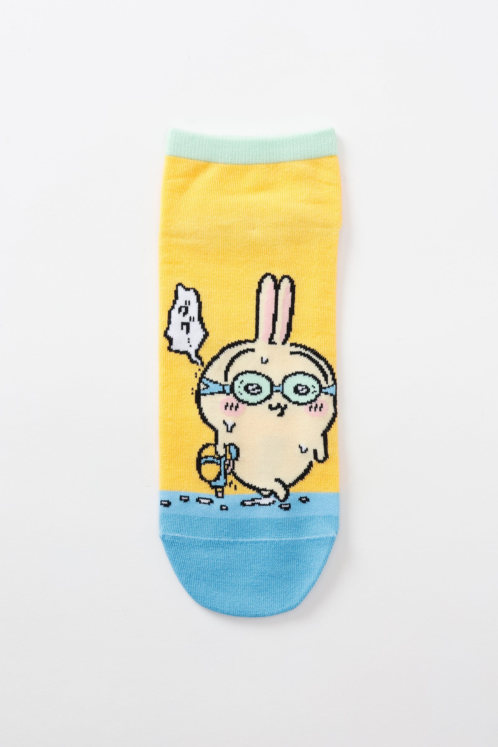 ちいかわ クルーソックス ウサギ ゴーグル 23-25cm
