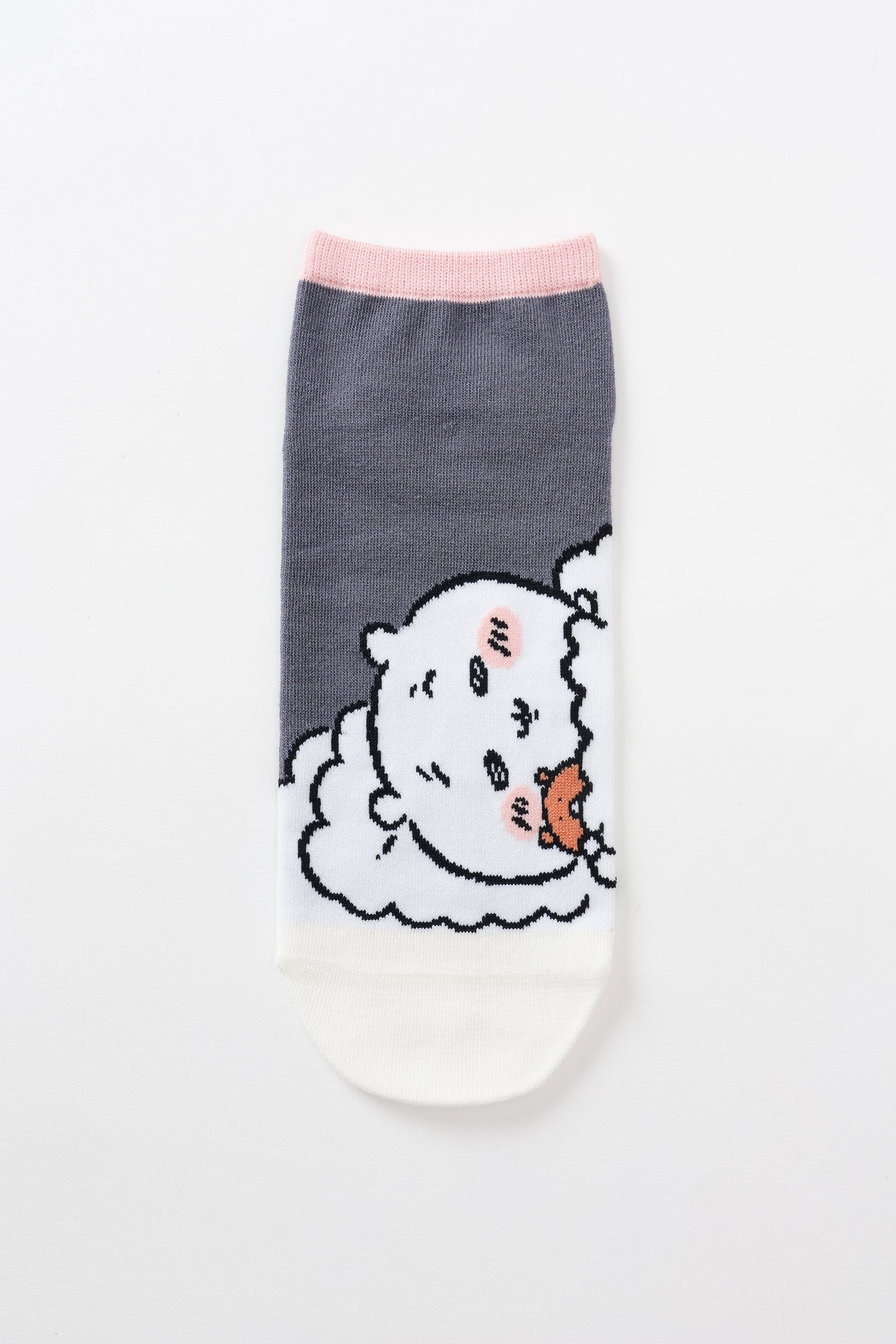 ちいかわ クルーソックス ちいかわ 寝てる？ 23-25cm