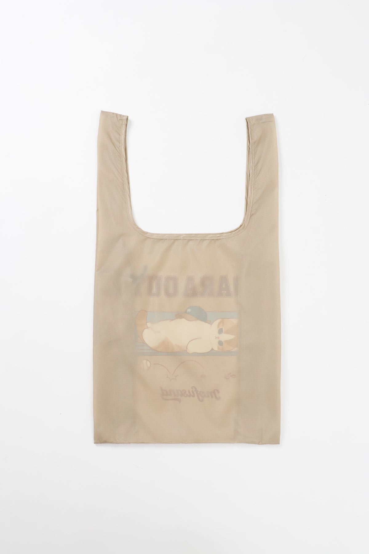 mofusand エコバッグ DARA OUT ベージュ ONE