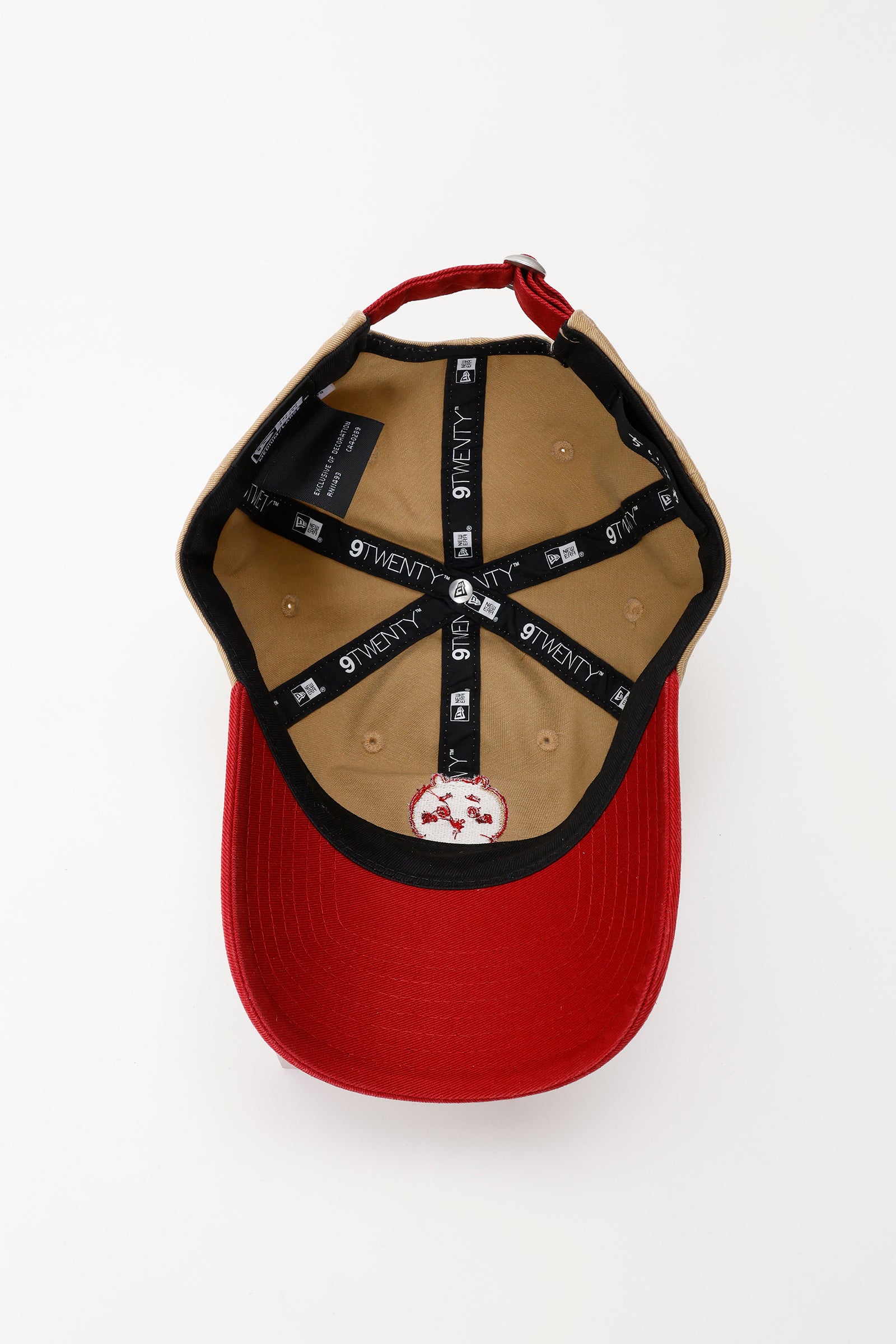 NEW ERA 9TWENTY ベースボールキャップ ちいかわGOLD/RED NEW ERA® 9TWENTY™ ちいかわ GOLD / H RED