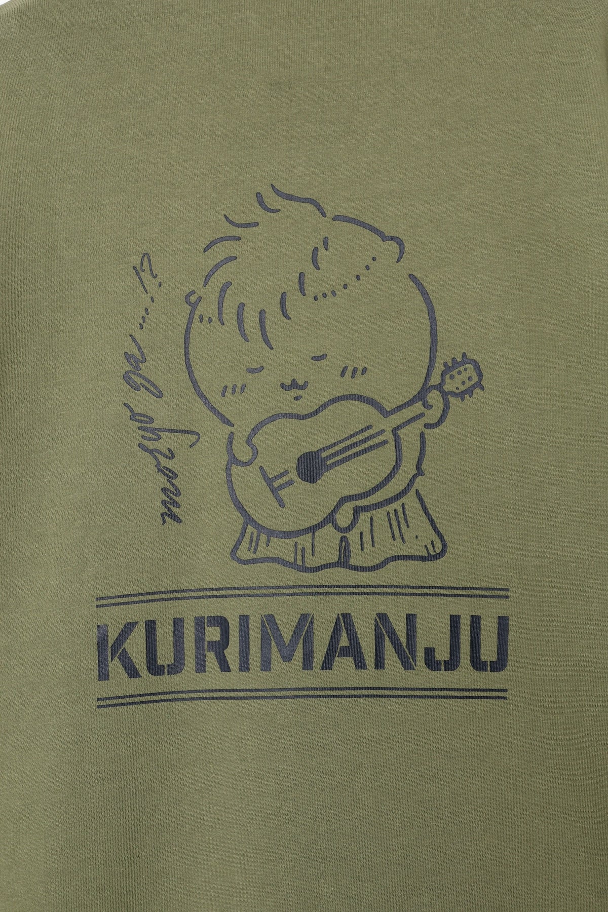 ちいかわ ラガーシャツ くりまんじゅう オリーブ