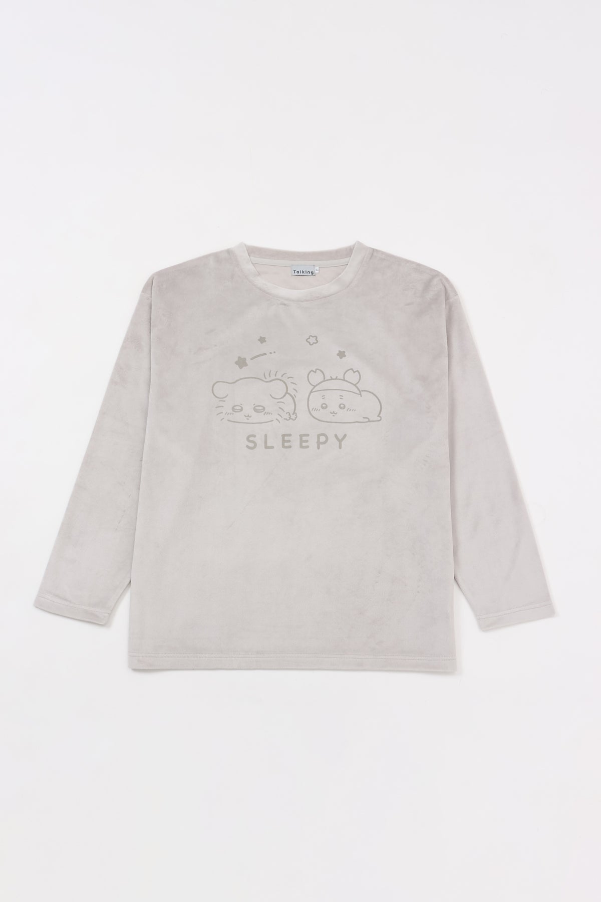 ちいかわ ルームウェアセットアップ SLEEPY グレー