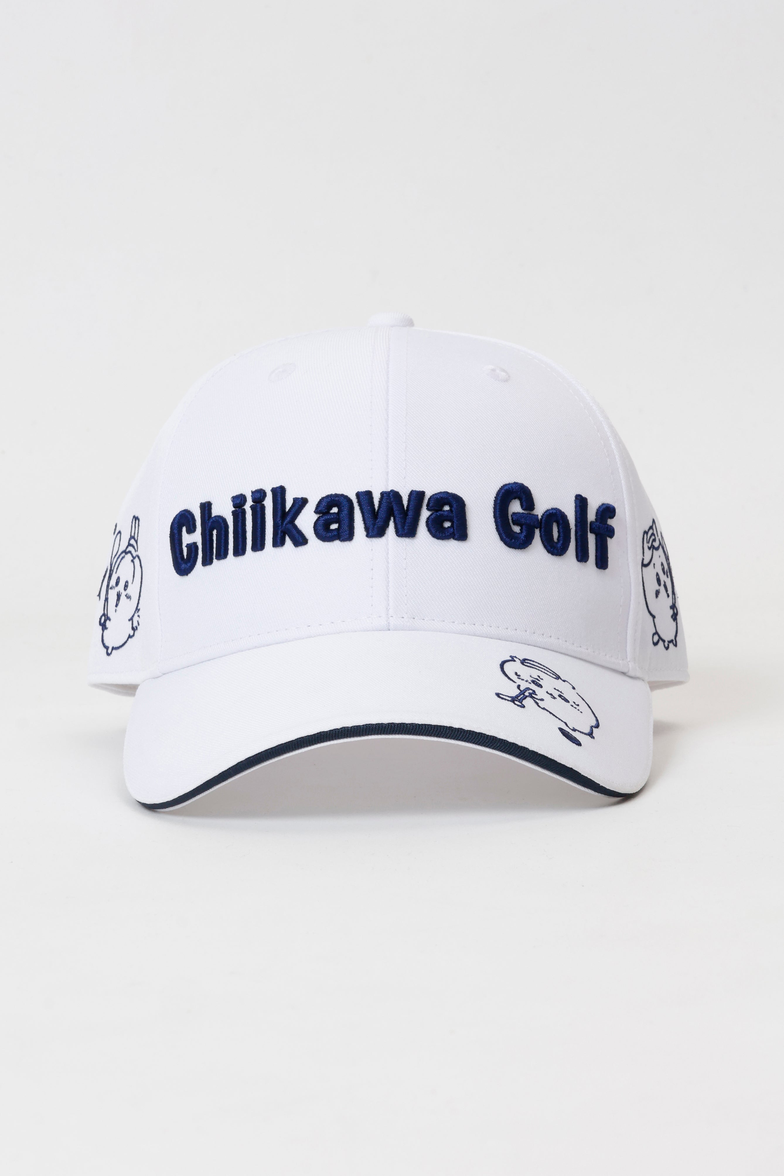 【2BUY10%OFF対象商品】ちいかわGOLF CAP パター ホワイト