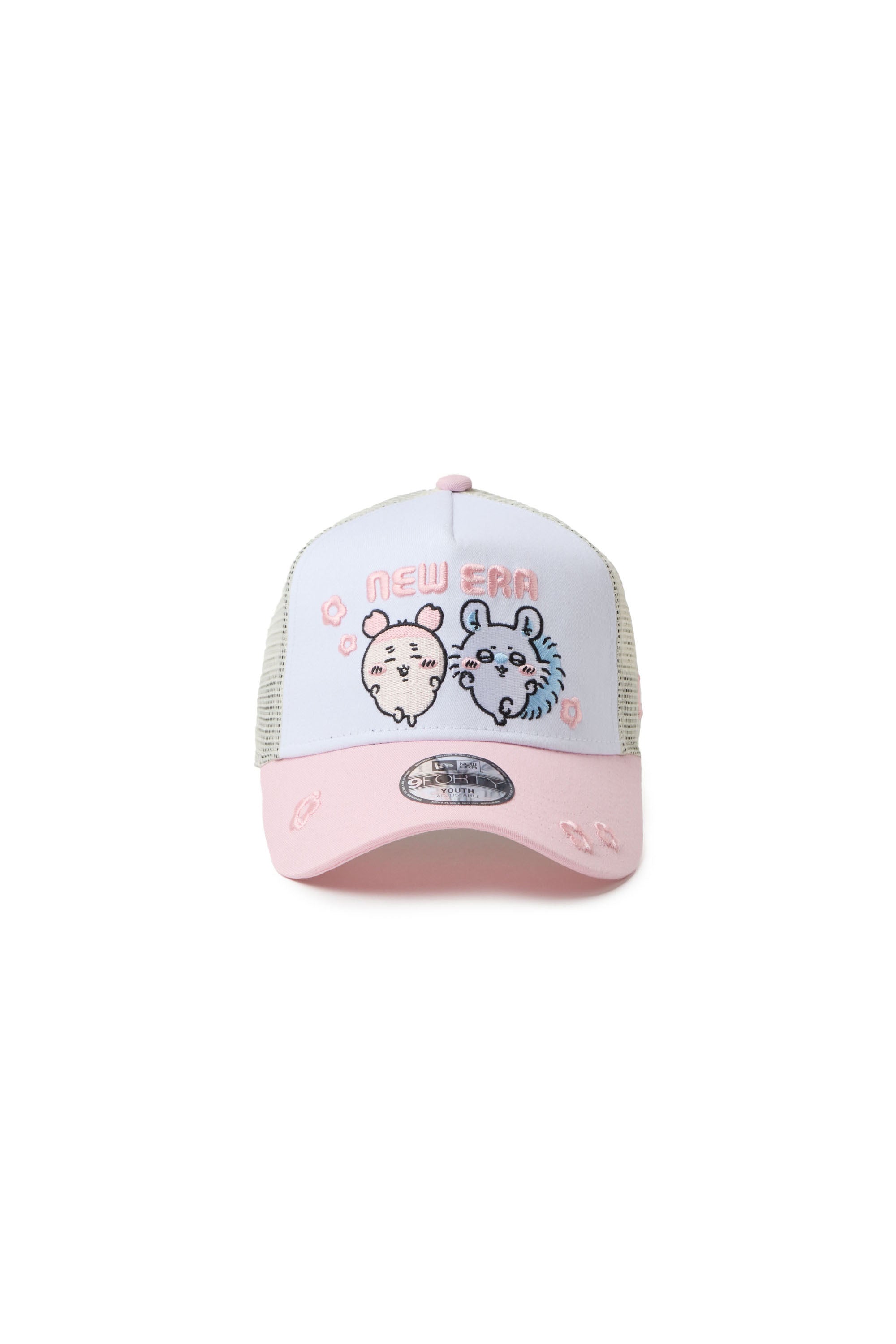 キッズ Youth 9FORTY A-Frame トラッカー ちいかわ / モモンガ・古本屋 ピンク