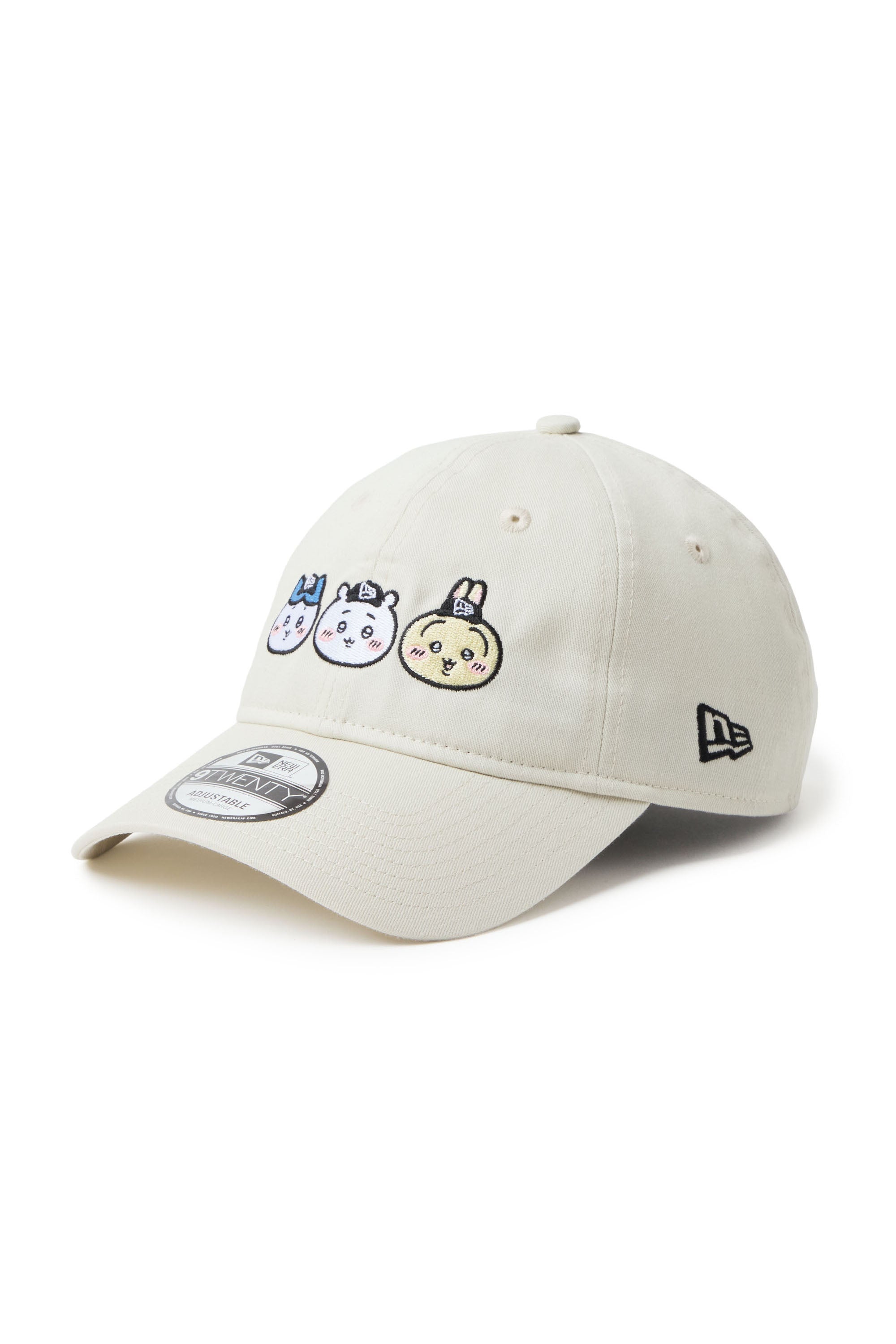 NEW ERA 9TWENTY ハチワレ Talking Heads ちいかわ 9TWENTY ちいかわ / ちいかわ・ハチワレ・うさぎ アイボリー