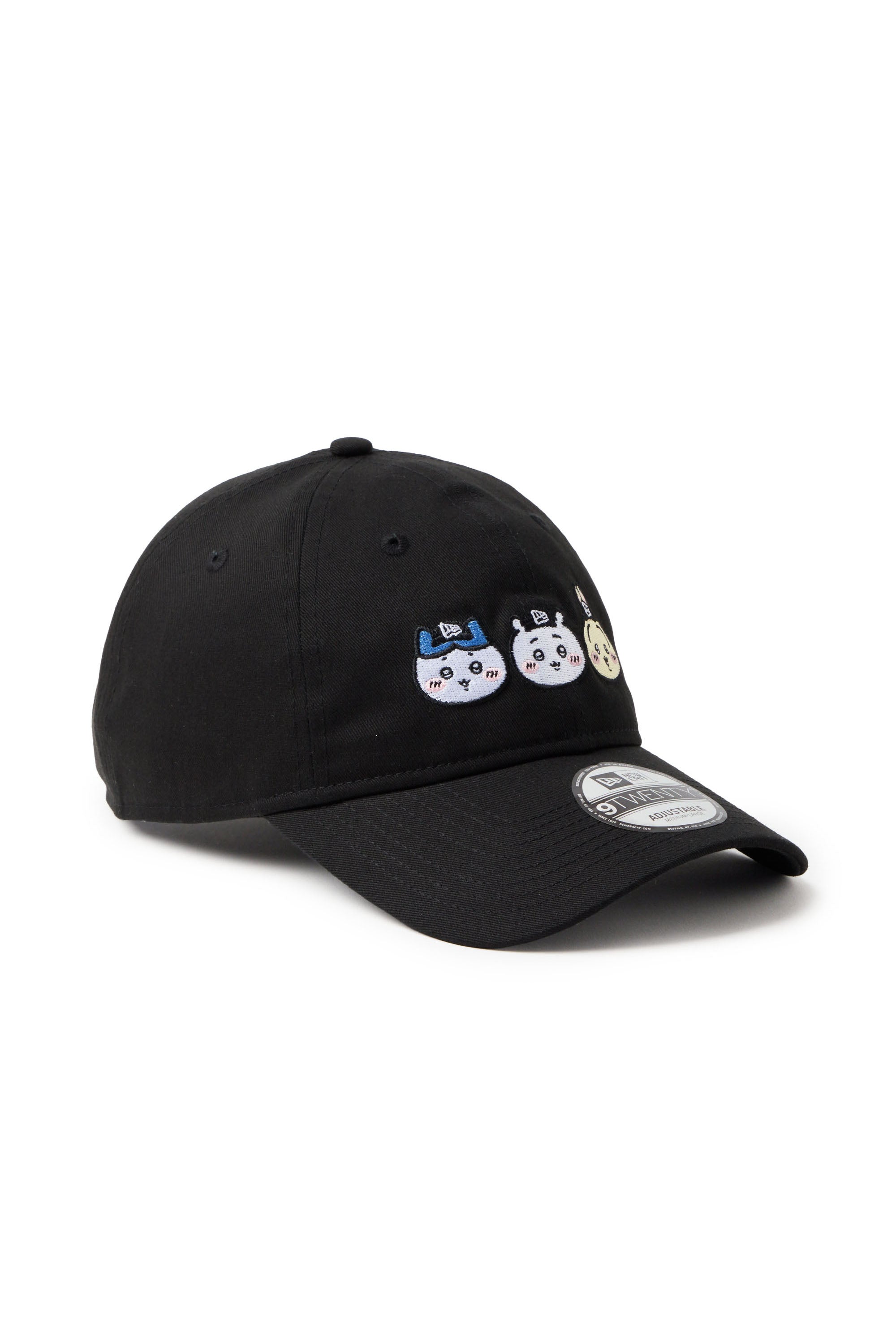 9TWENTY ちいかわ / ちいかわ・ハチワレ・うさぎ ブラック