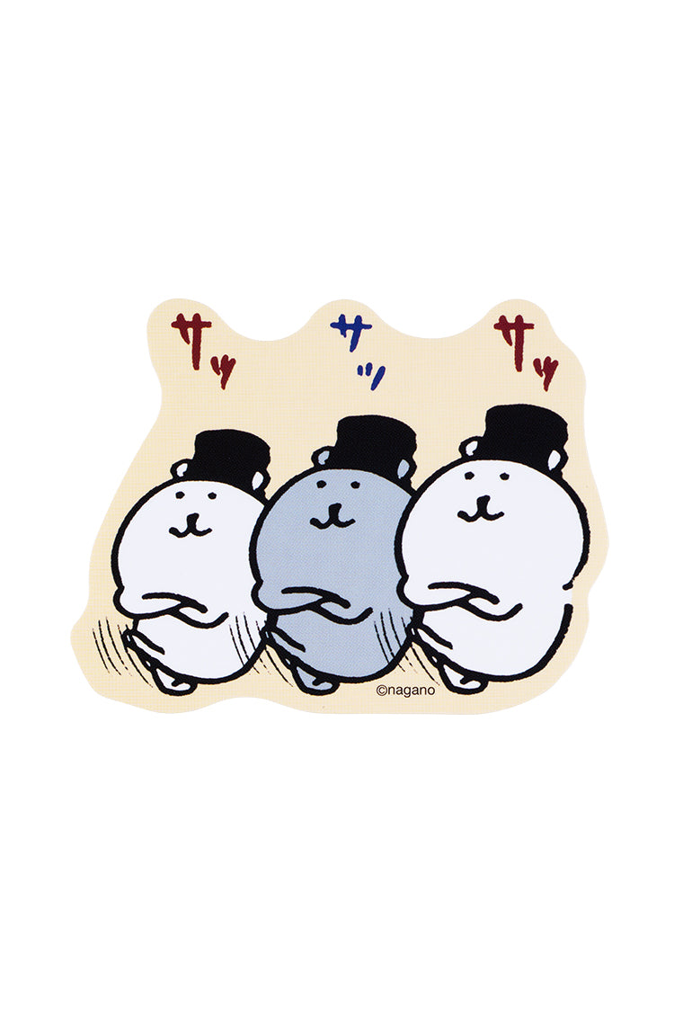 【2BUY10%OFF対象商品】ナガノマーケット スマホに貼れるサイズのステッカー（コサック）