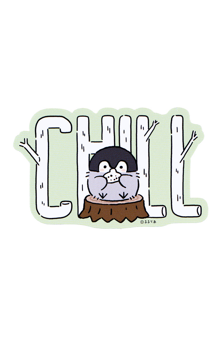 【2BUY10%OFF対象商品】コウペンちゃん スマホに貼れるサイズのステッカー（オカリナ）