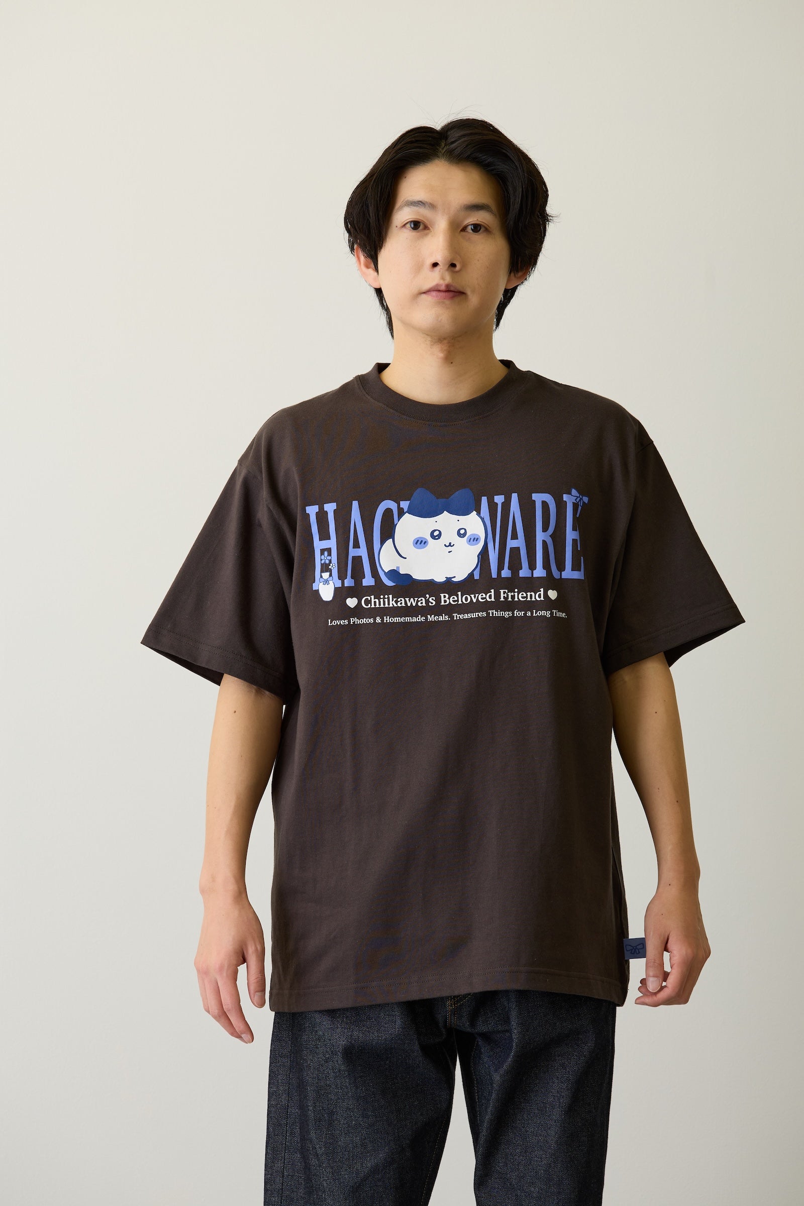ちいかわ Tシャツ ハチワレシリーズ スミ