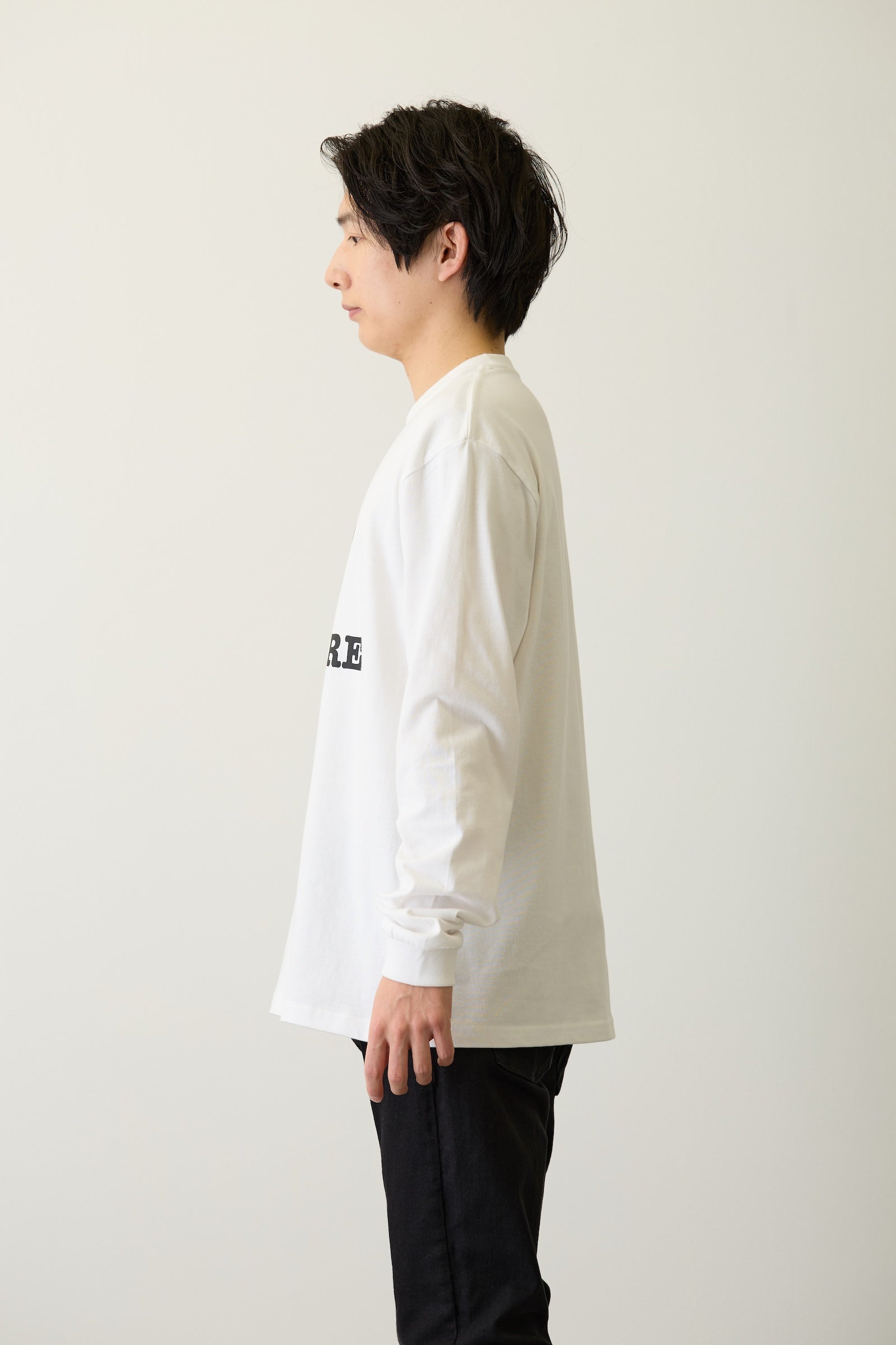 ちいかわ 長袖Ｔシャツ I LOVE HACHIWARE ホワイト