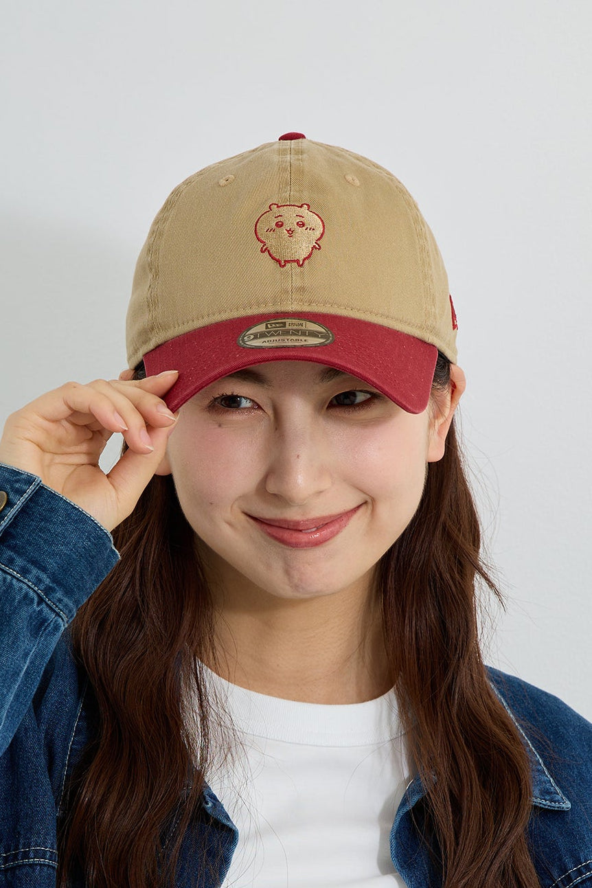 【2BUY10%OFF対象商品】NEW ERA® 9TWENTY™ ちいかわ GOLD / H RED